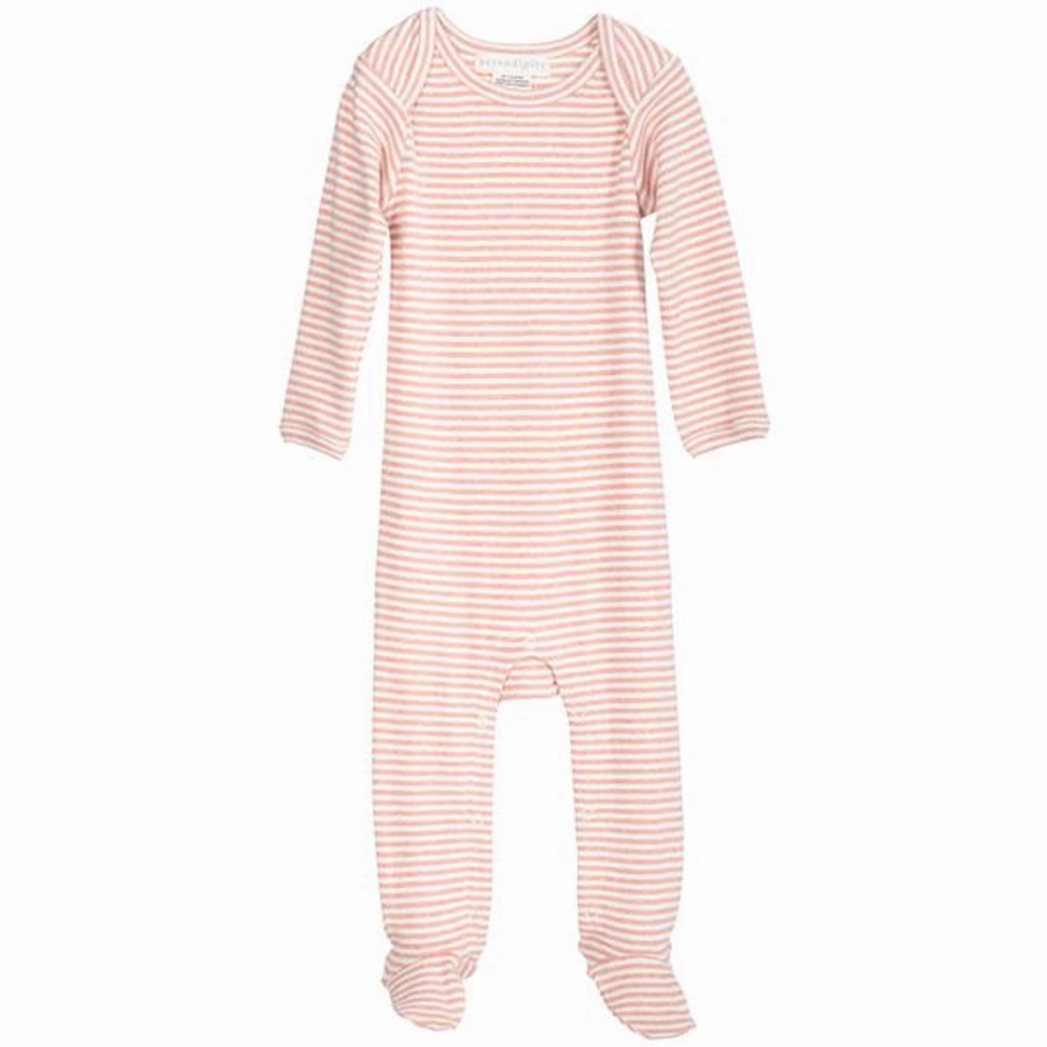 Serendipity Clay/Offwhite Baby Suit Stripe Feet Inspiring Iconic