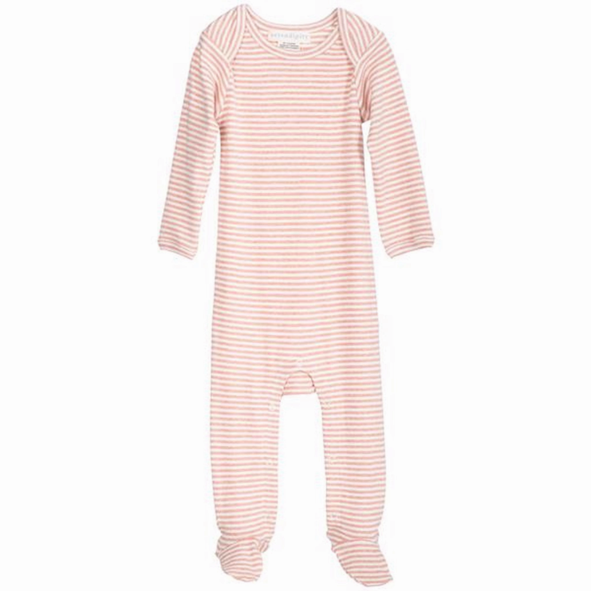Serendipity Clay/Offwhite Baby Suit Stripe Feet Avant-garde Eco-friendly