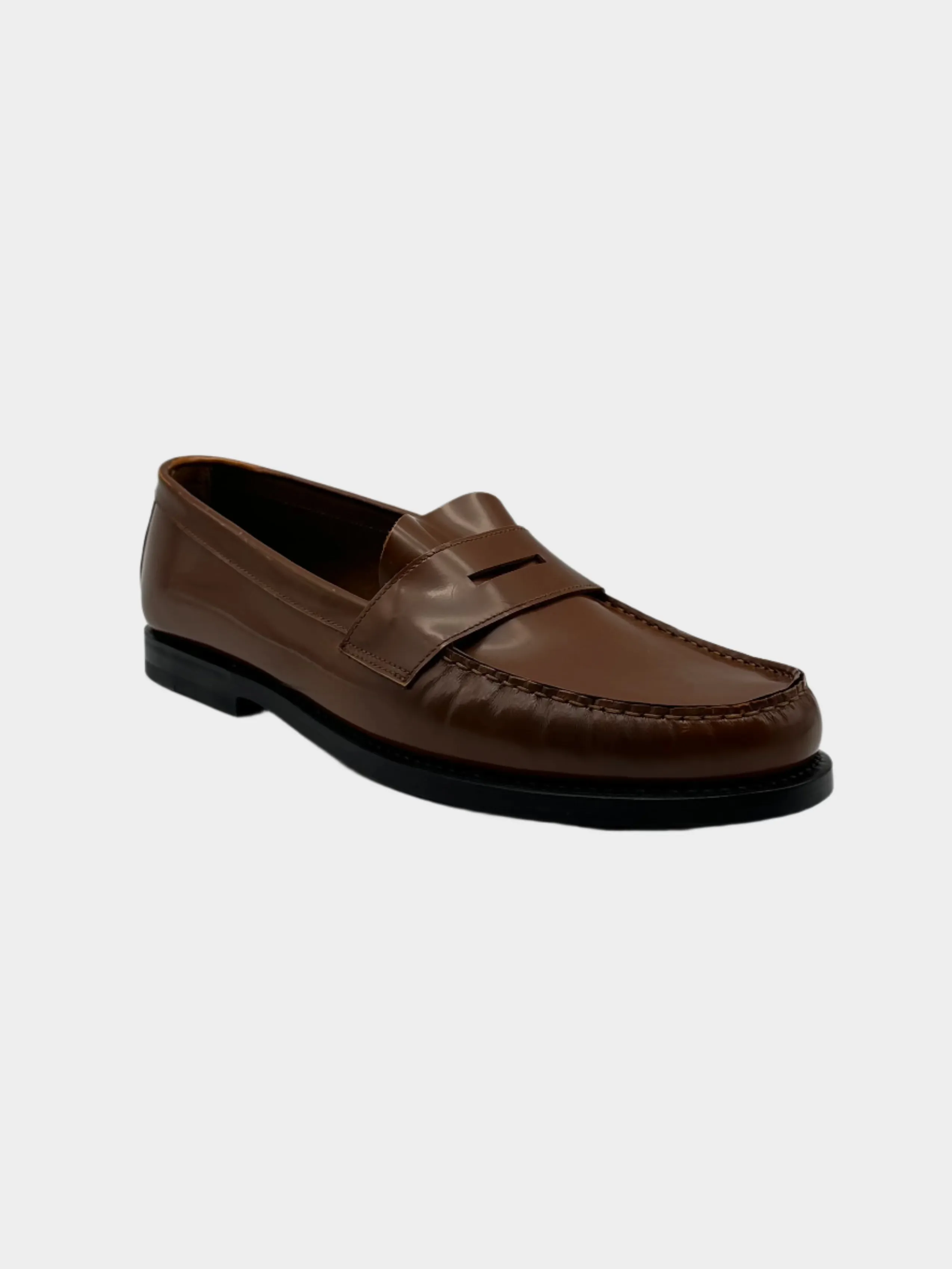 suruma in new arrivals online shopping ladies Penny Loafer In Pelle Lucida Colore Vicunia new arrivals lily rose