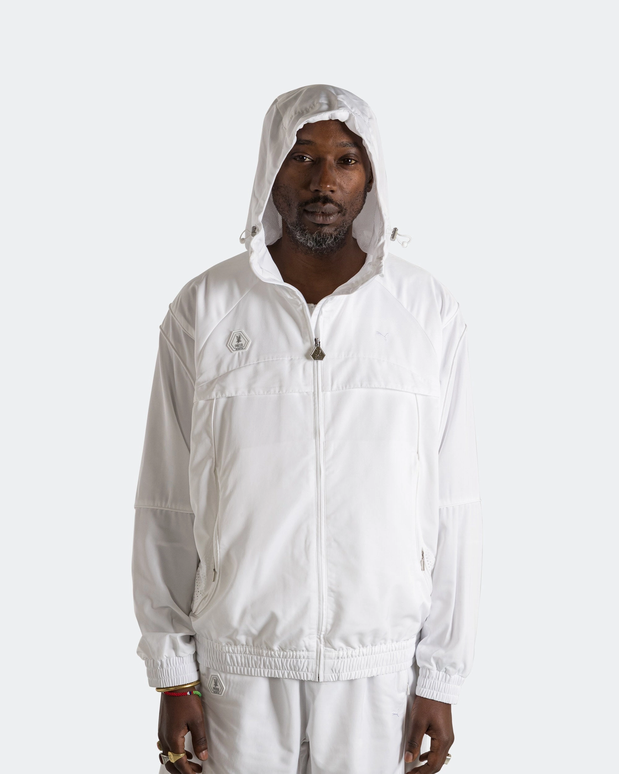 suruma in new arrivals online shopping ladies CLRT Jacket x Skepta - White