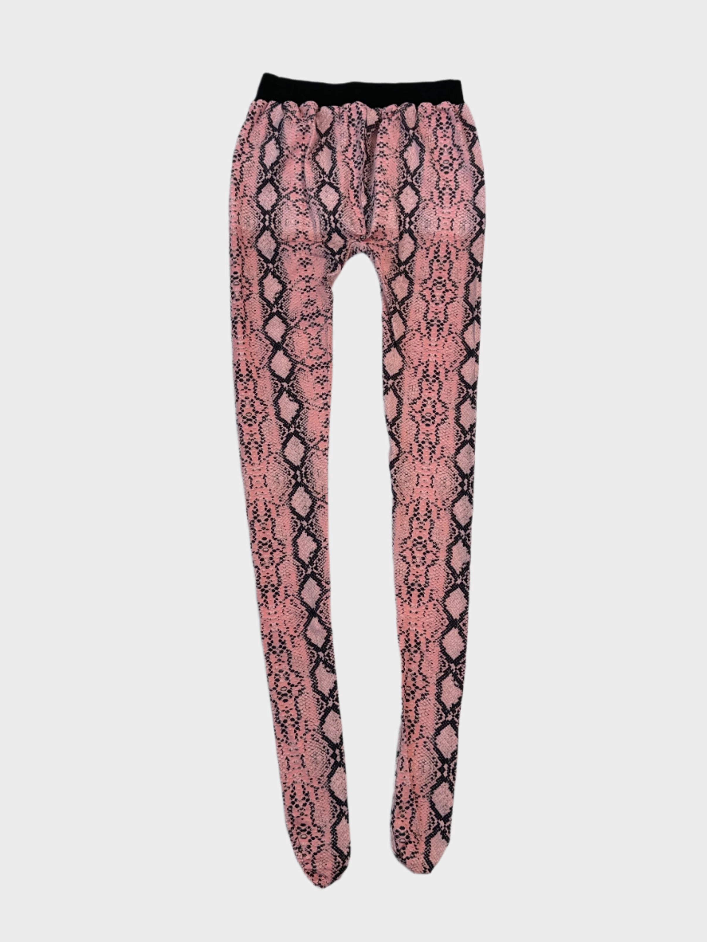 suruma in new arrivals online shopping ladies Leggings Con Fantasia Pitonata Rosa new arrival crocs for women