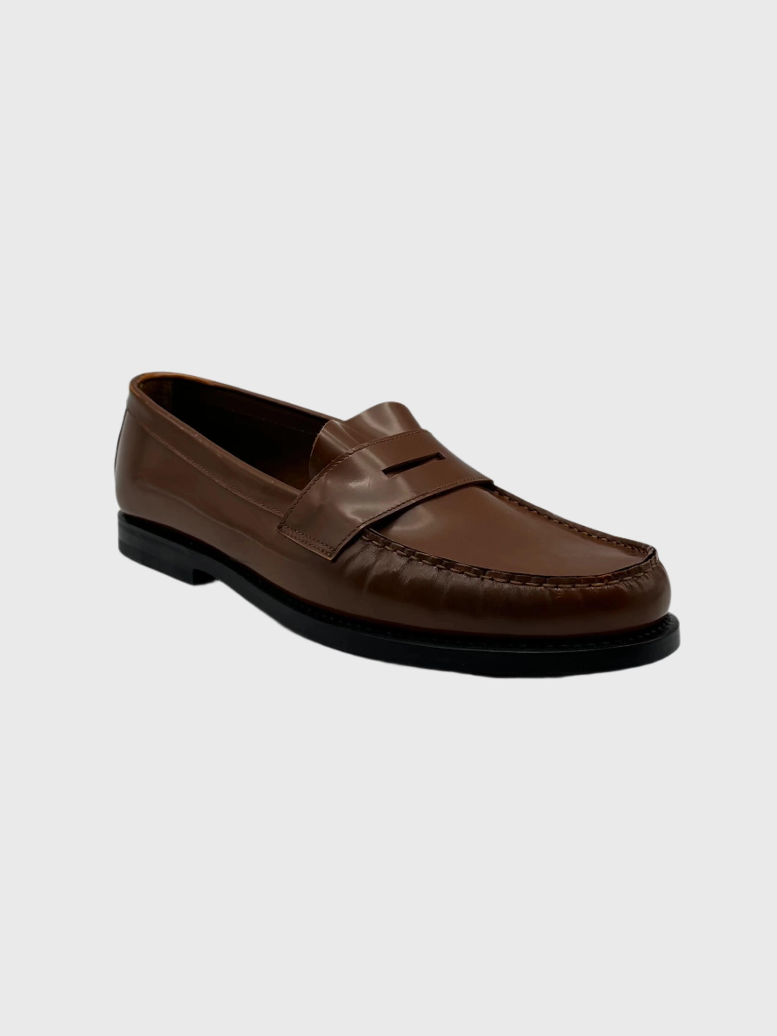 suruma in new arrivals online shopping ladies Penny Loafer In Pelle Lucida Colore Vicunia new arrivals lily rose
