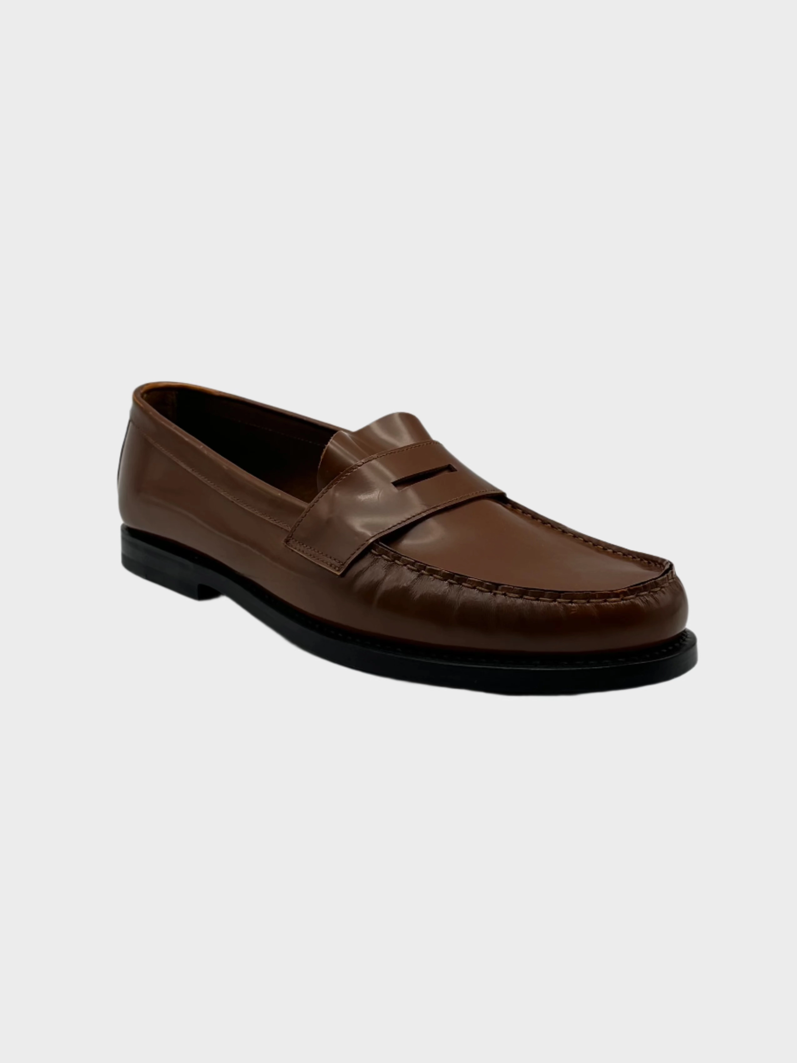 suruma in new arrivals online shopping ladies Penny Loafer In Pelle Lucida Colore Vicunia new arrivals lily rose