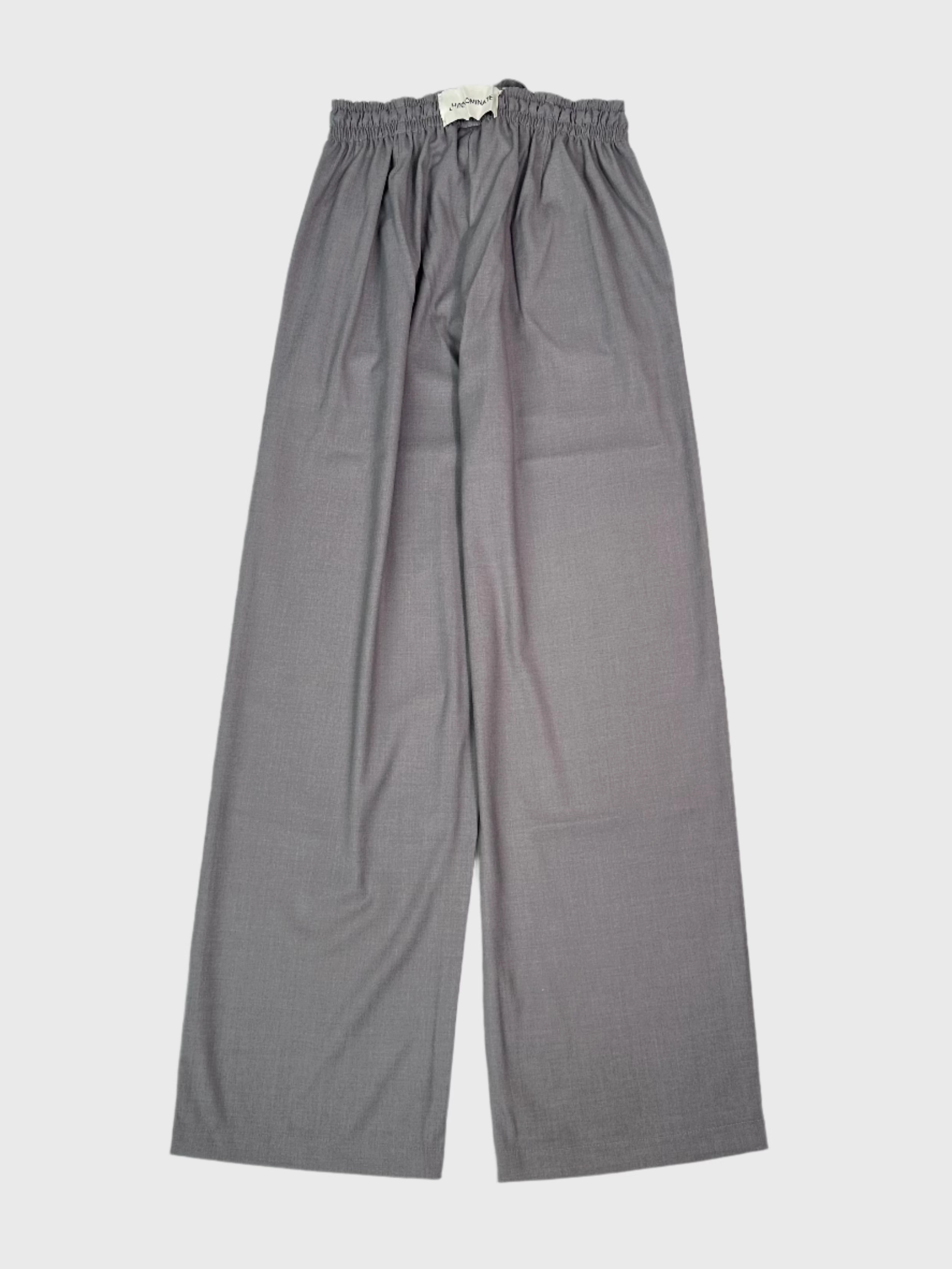 suruma in new arrivals open now Pantalone Grigio Over Con Coulisse E Vita Regolabile new arrival bathu sneakers