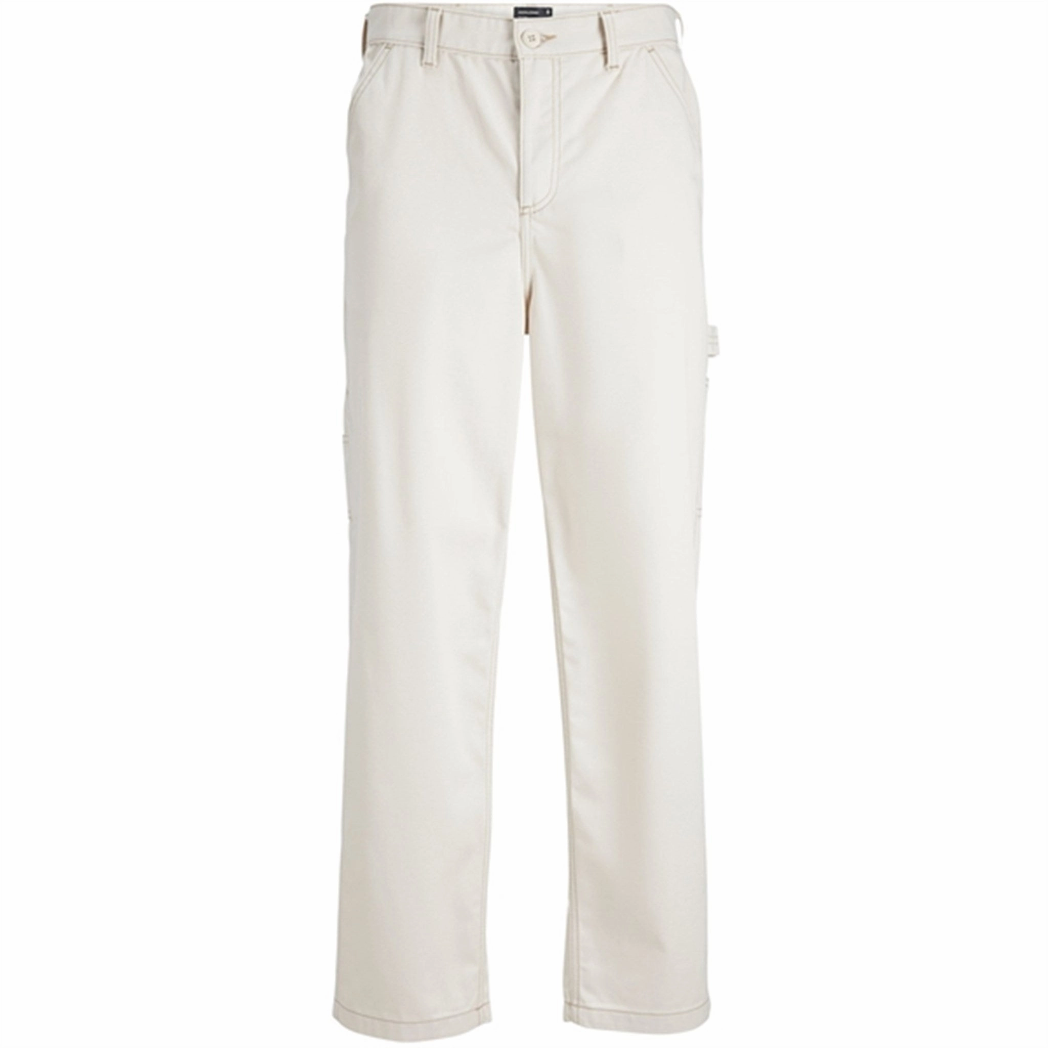 Sustainable Jack & Jones Junior Moonbeam Karl Carpenter Contrast Cargo Pants Aristocratic