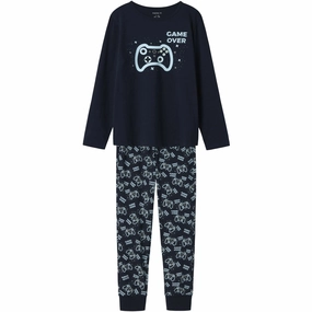 Sustainable Name It Dark Sapphire Pajamas Sapphire Game Noos Elegant