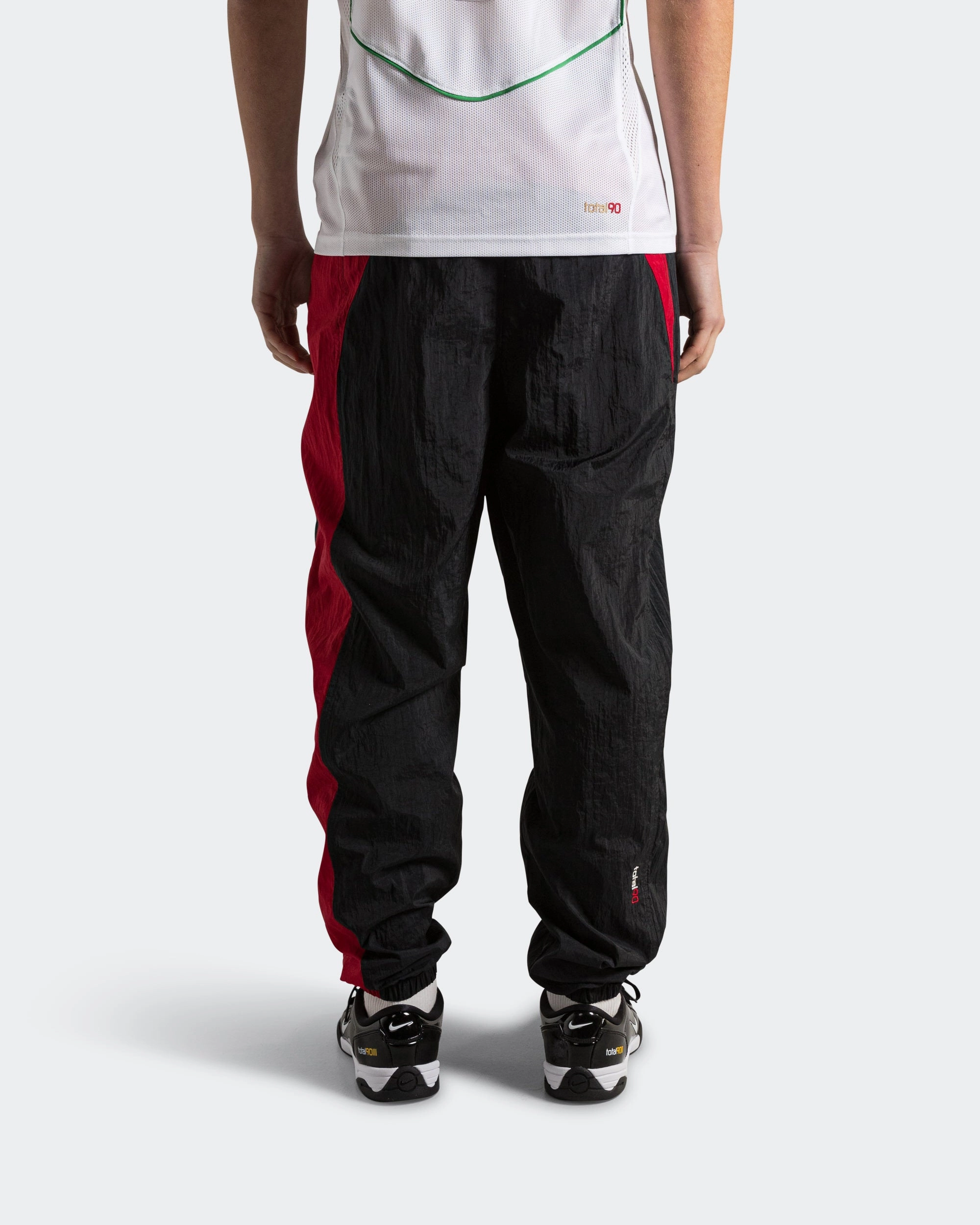 T90 Water Repellent Track Pant - Black/Gym-Red new arrivals today prashanti sarees online shopping with price