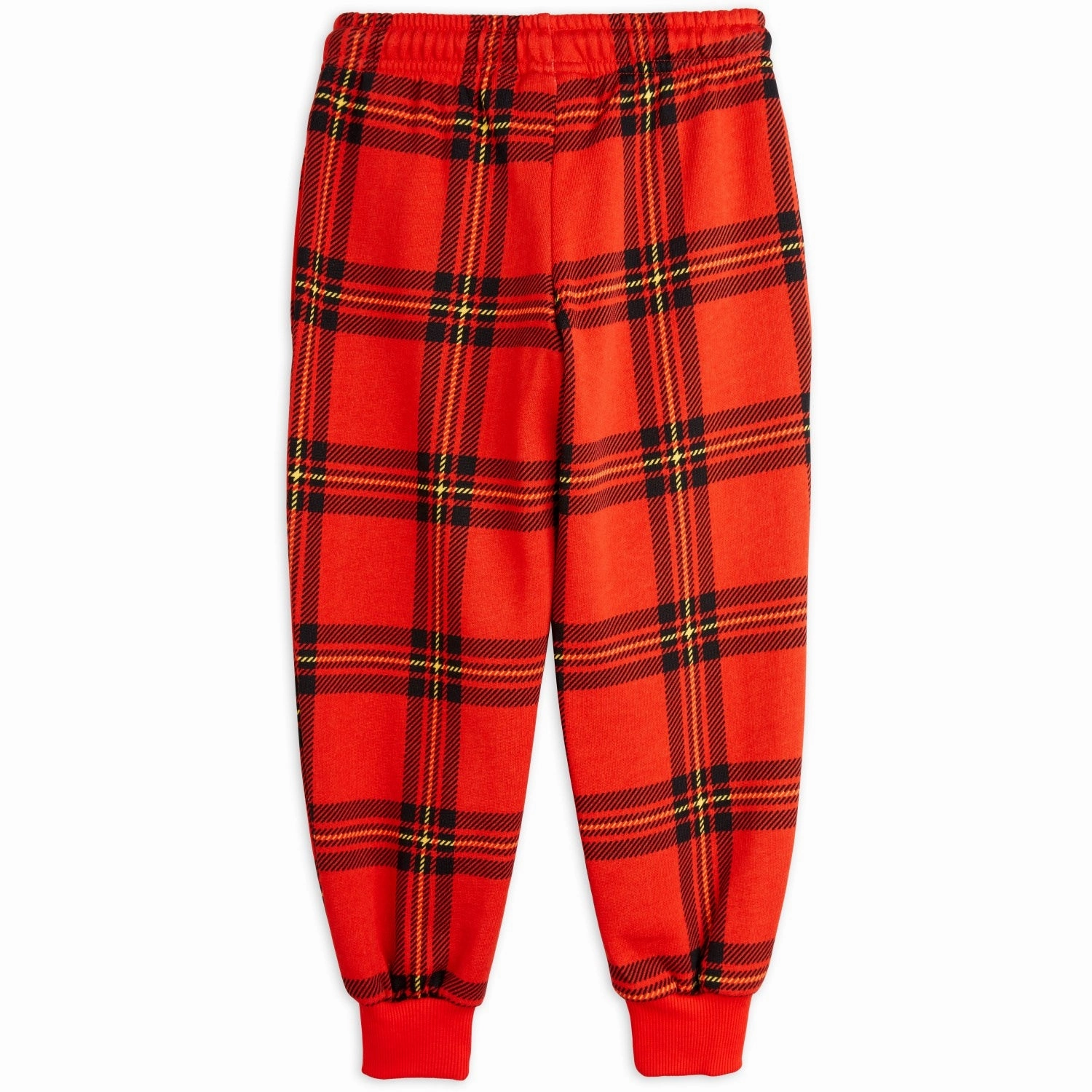 Tailored Mini Rodini Red Check Aop Sweatpants