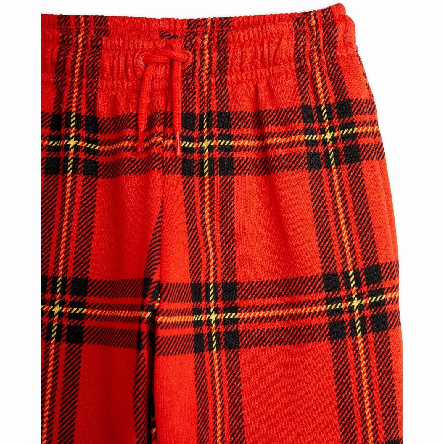 Tailored Mini Rodini Red Check Aop Sweatpants