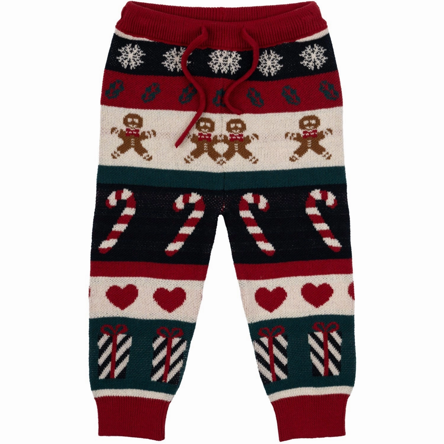 Tailored THE NEW Siblings Multi Colour Holiday Jacquard Pants Breathable