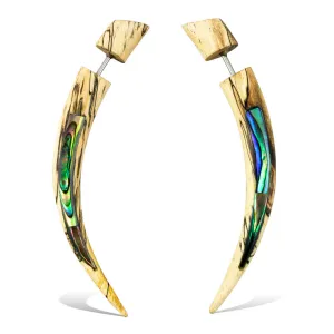 Talons with Abalone - Wood