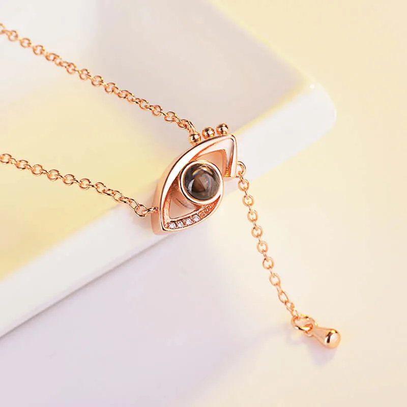 Tears of a Female Elf Necklace with Picture Inside