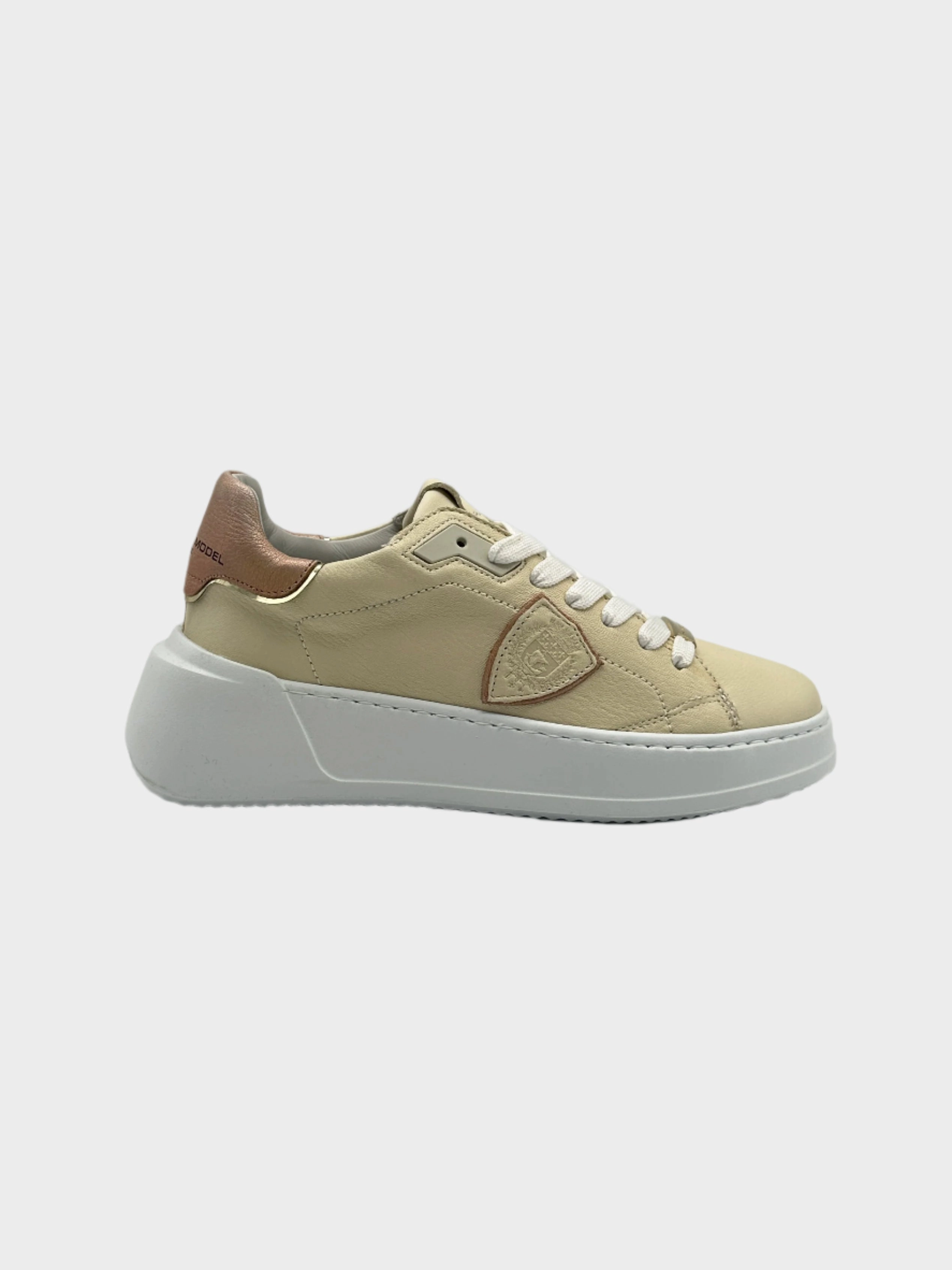 Temple Low In Pelle Metallizzata Nude Rose zara new arrivals vialli new arrivals shoes new collection suit