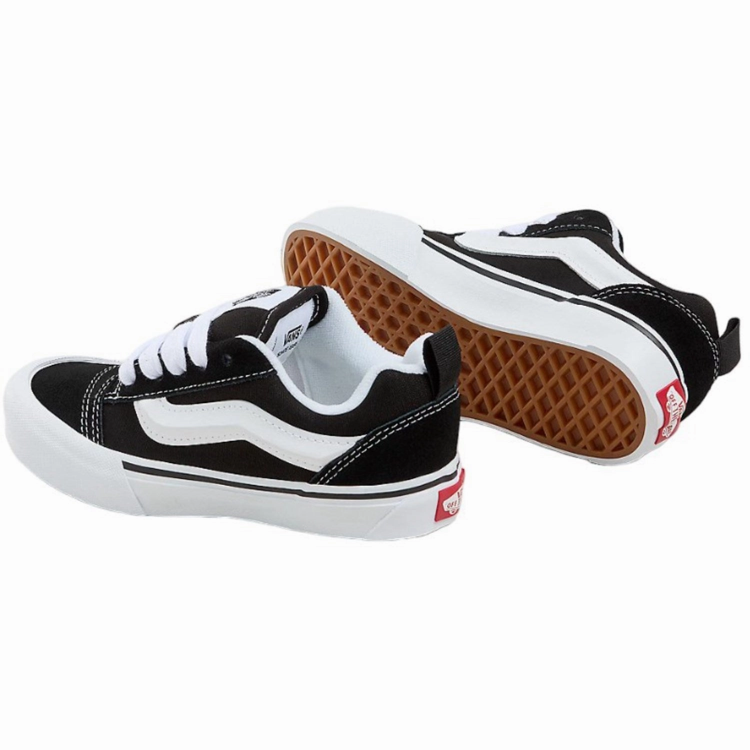 Tennis shoes VANS Black/True White UY Knu Shoeol Sneakers