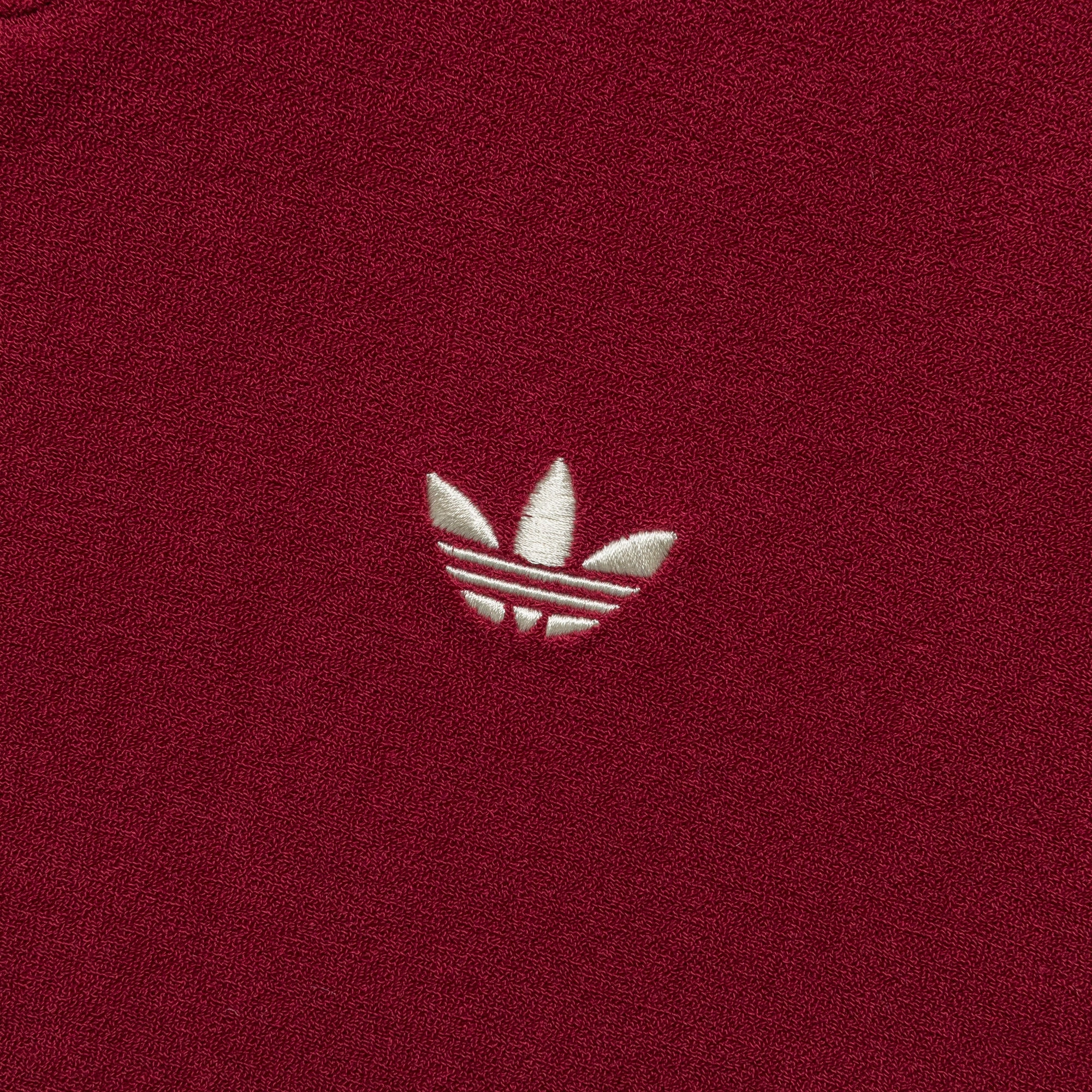 Terry Polo x Wales Bonner - Collegiate Burgundy new arrival shirts for men