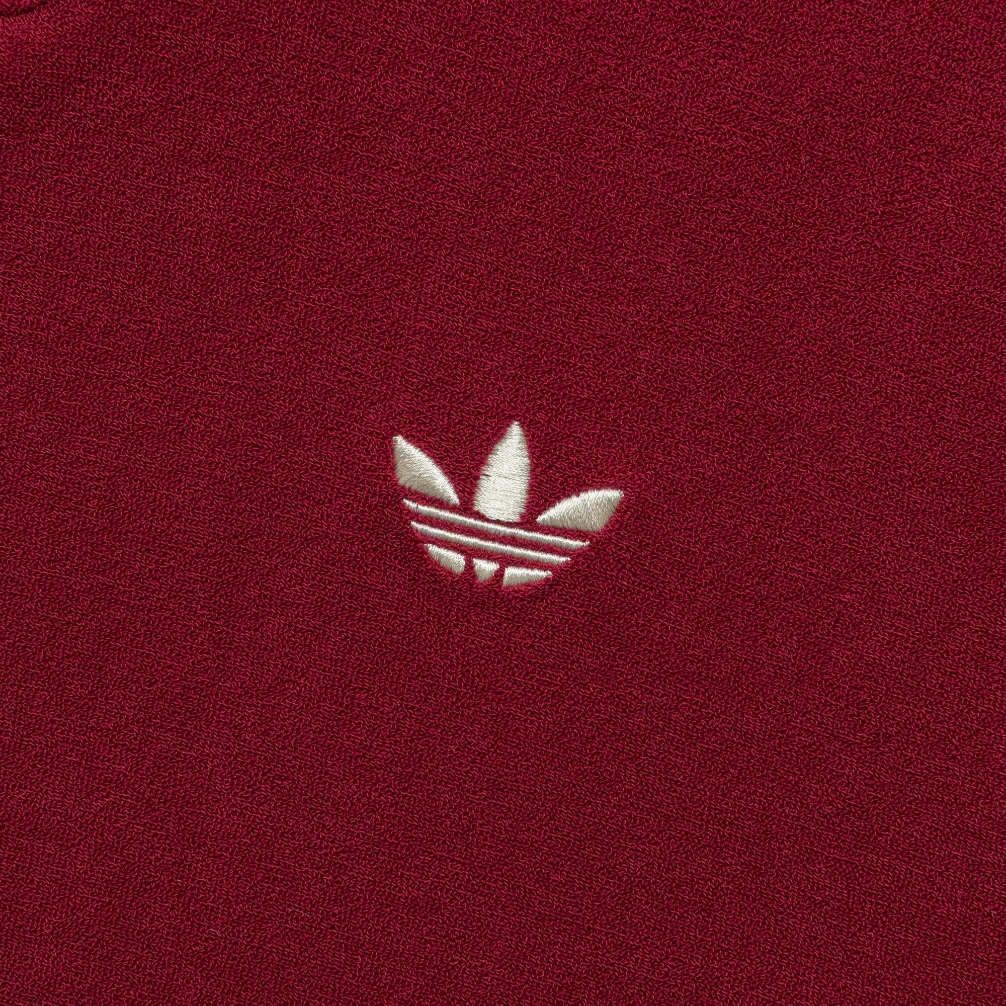 Terry Polo x Wales Bonner - Collegiate Burgundy new arrival shirts for men