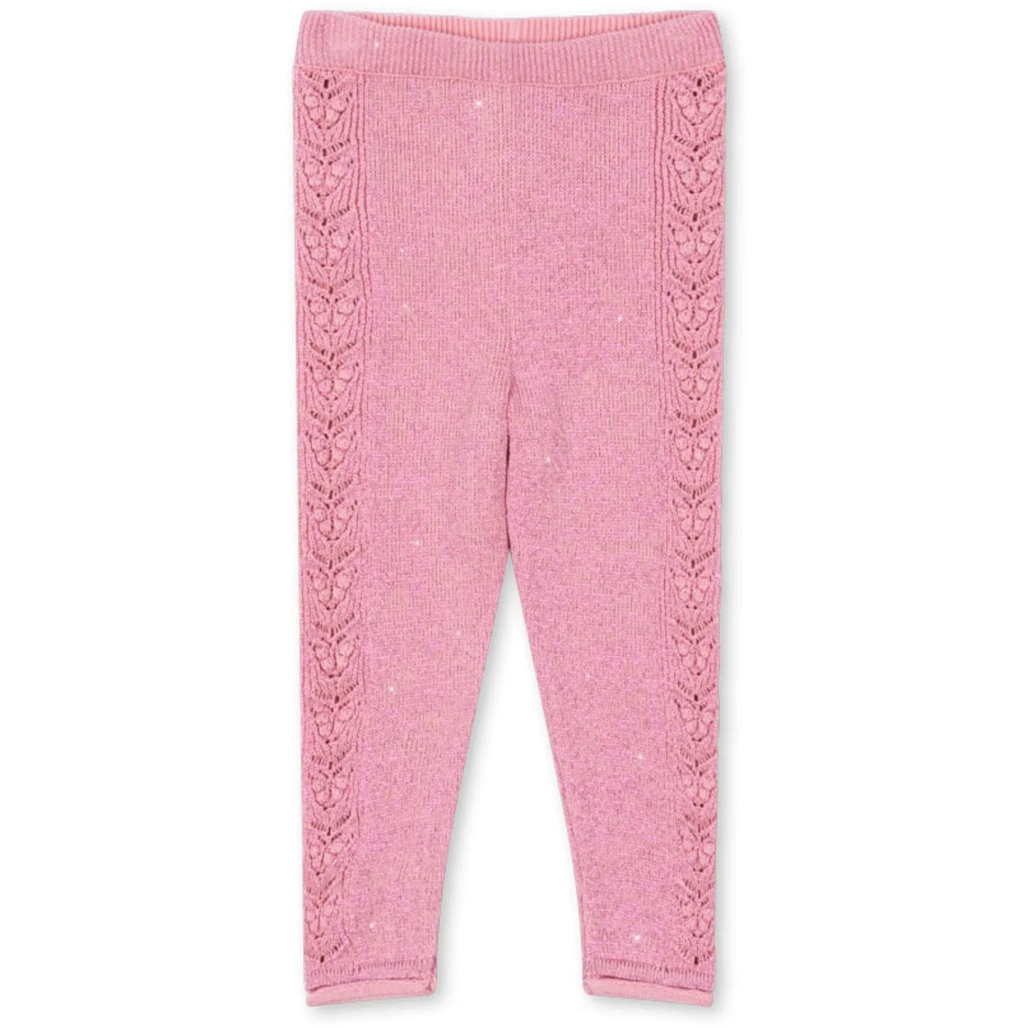 Texture Konges Sljd Powder Pink Cabby Knit Pants Retro