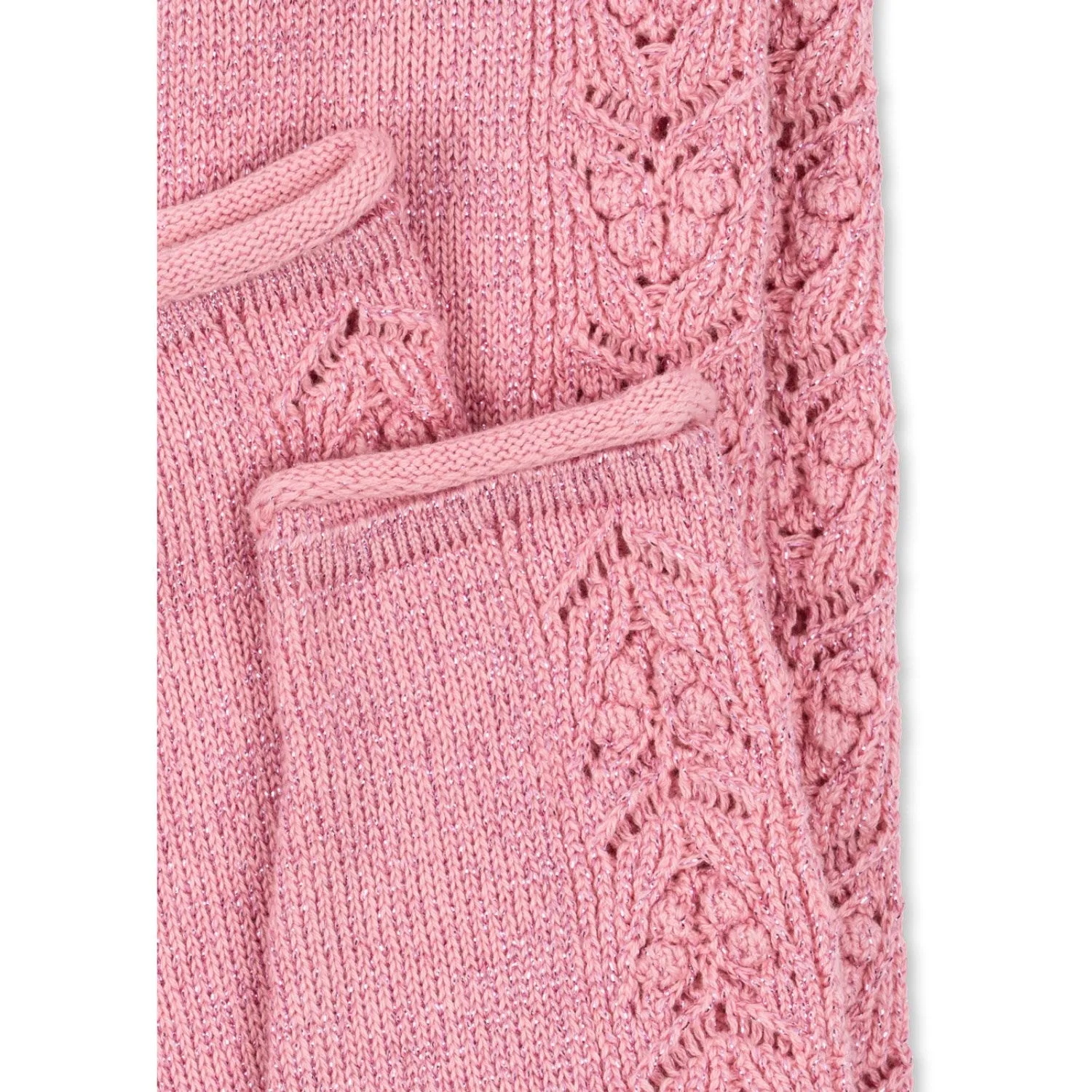 Texture Konges Sljd Powder Pink Cabby Knit Pants