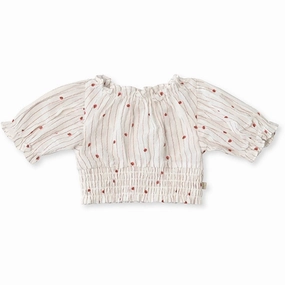 That's Mine Lady Dots Karla Top High-quality Effortless
