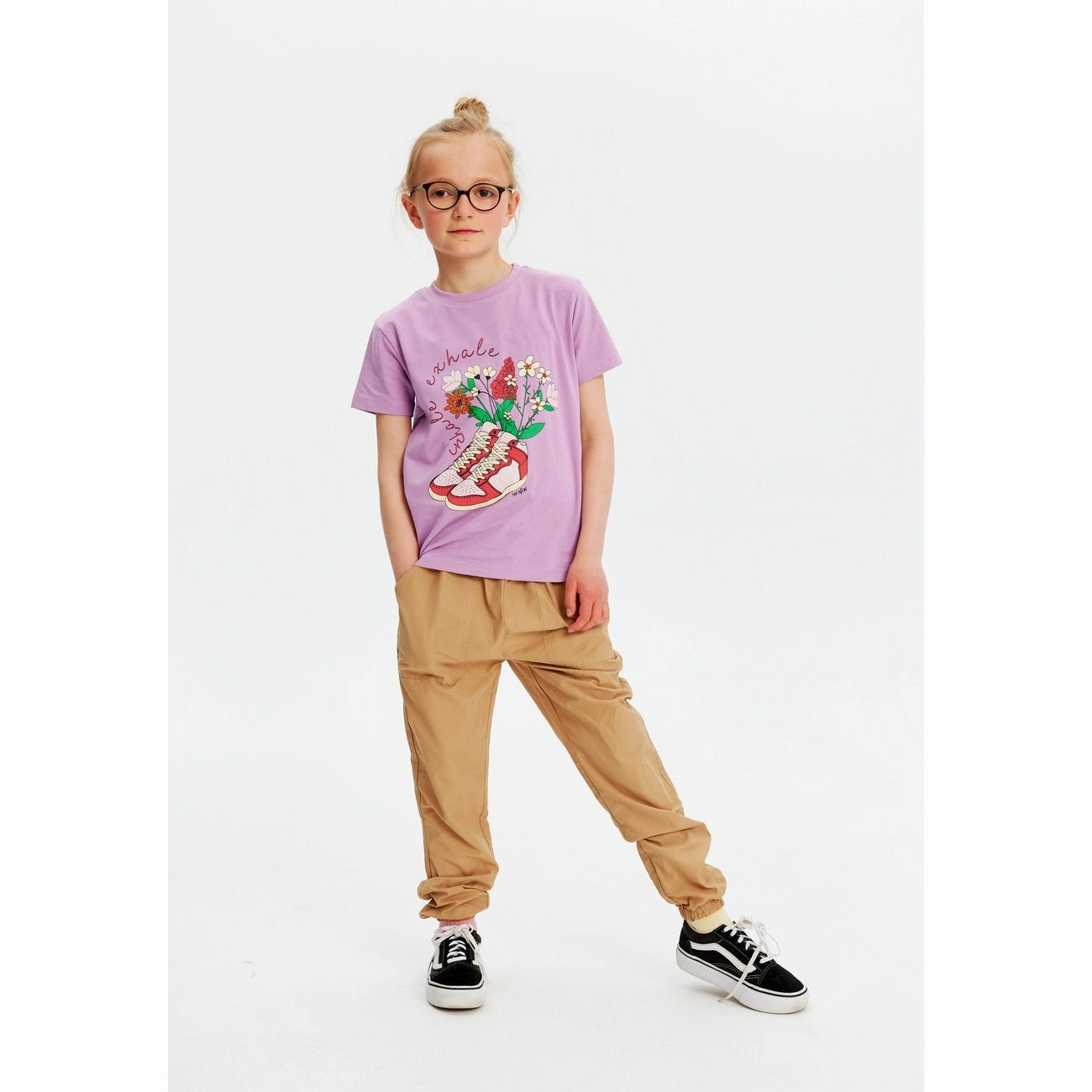 The New Lavender Herb Jessica T-Shirt Polyester