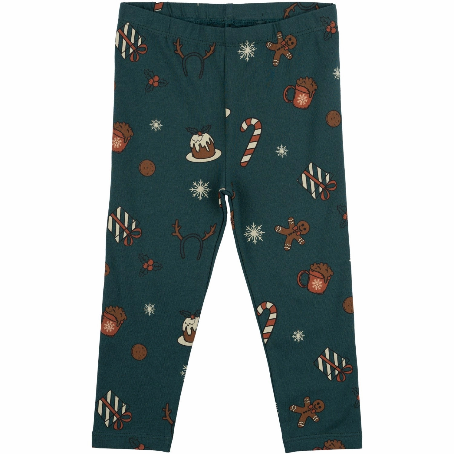 THE NEW Siblings June Bug AOP Holiday Leggings Modern Texture