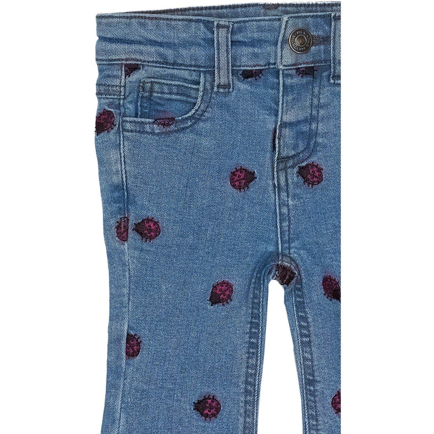 THE NEW Siblings Medium Blue Denim Mitty Flared Jeans Fashionable