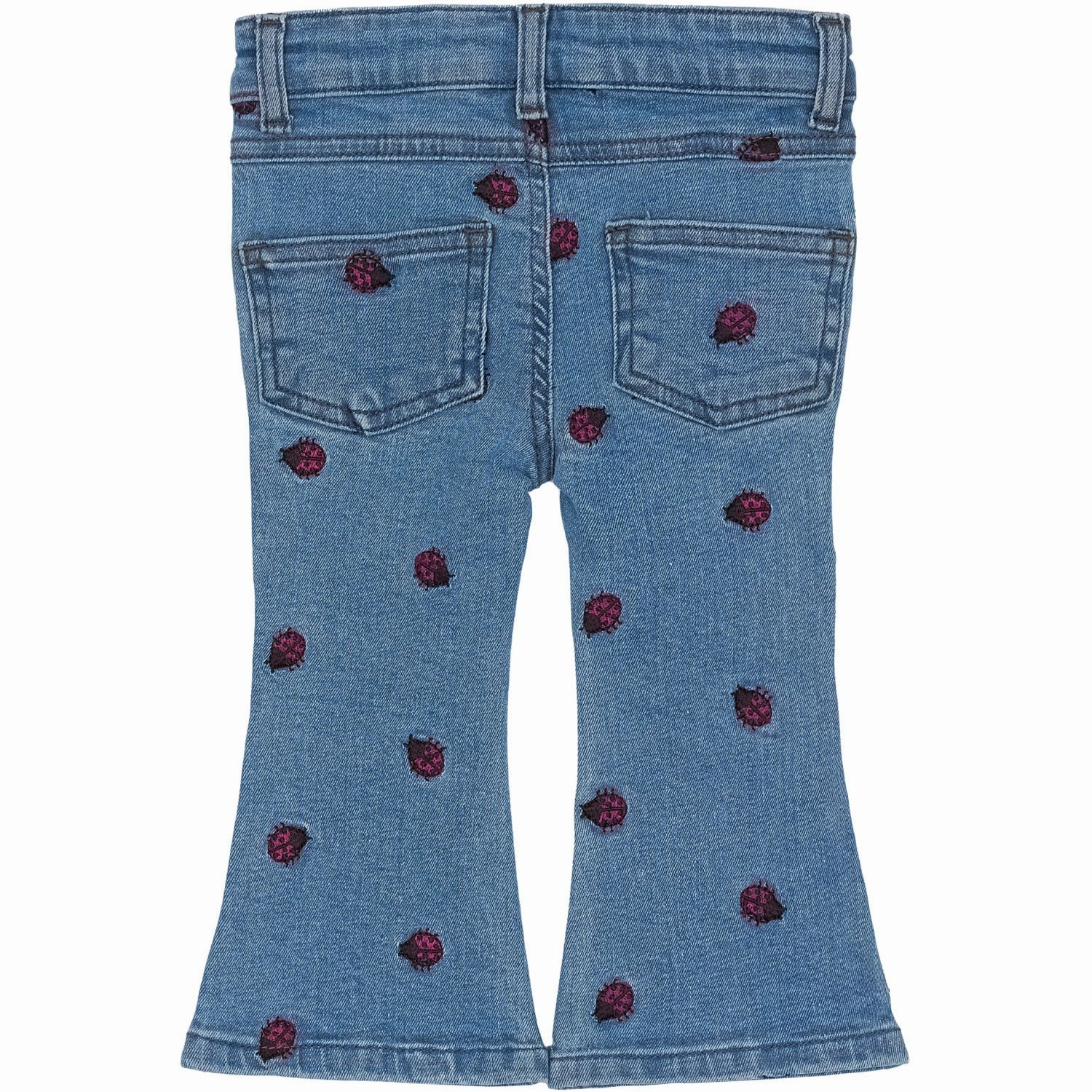THE NEW Siblings Medium Blue Denim Mitty Flared Jeans Fashionable