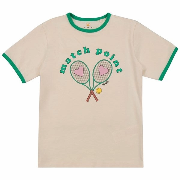 The New White Swan Kelly T-shirt Crafted Polyester