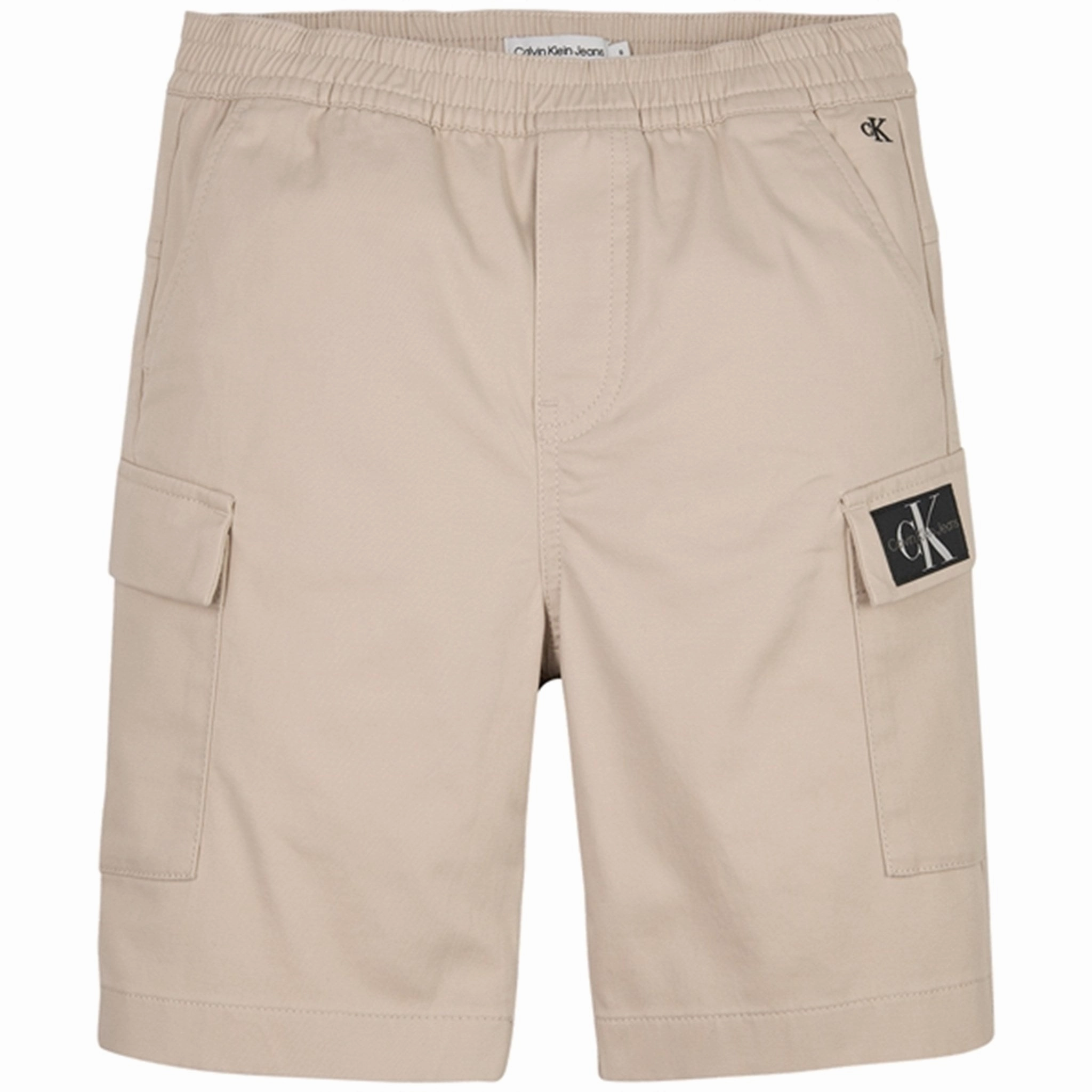 Sumptuous Calvin Klein Cargo Shorts Classic Beige Appealing