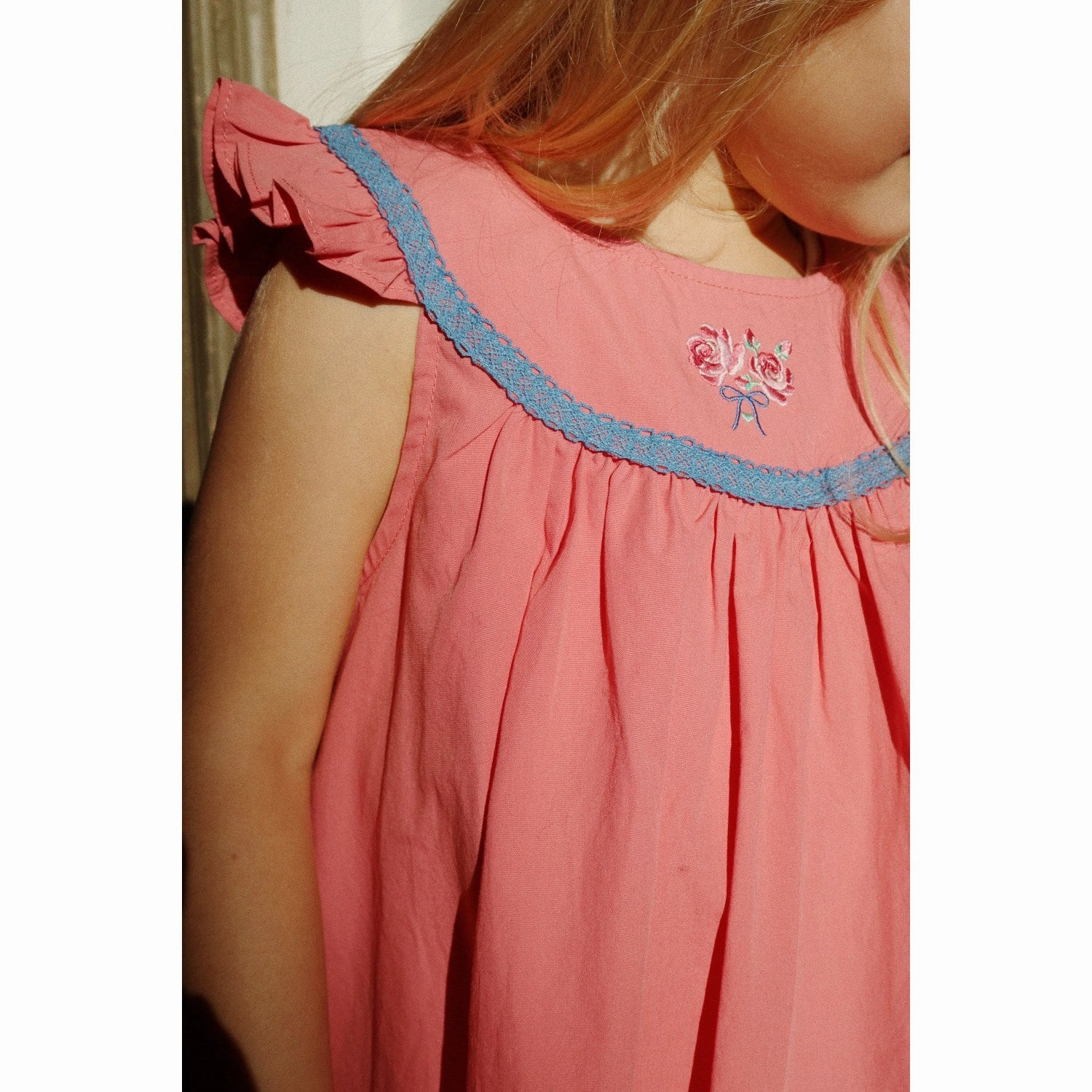 Timeless Konges Sljd Strawberry Ice Nella Dress GOTS