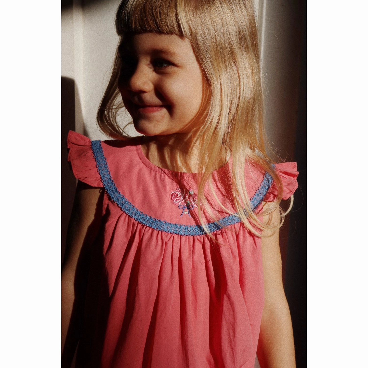 Timeless Konges Sljd Strawberry Ice Nella Dress GOTS
