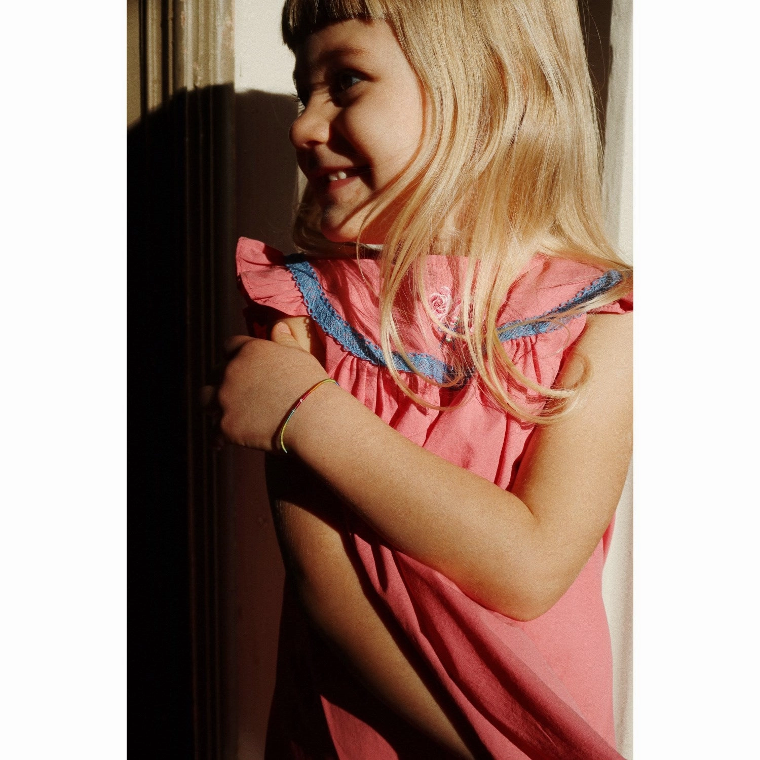 Timeless Konges Sljd Strawberry Ice Nella Dress GOTS