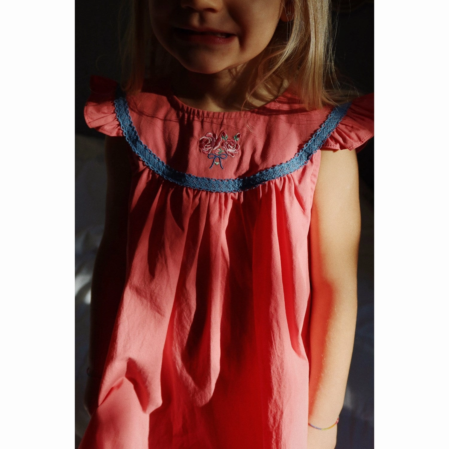 Timeless Konges Sljd Strawberry Ice Nella Dress GOTS
