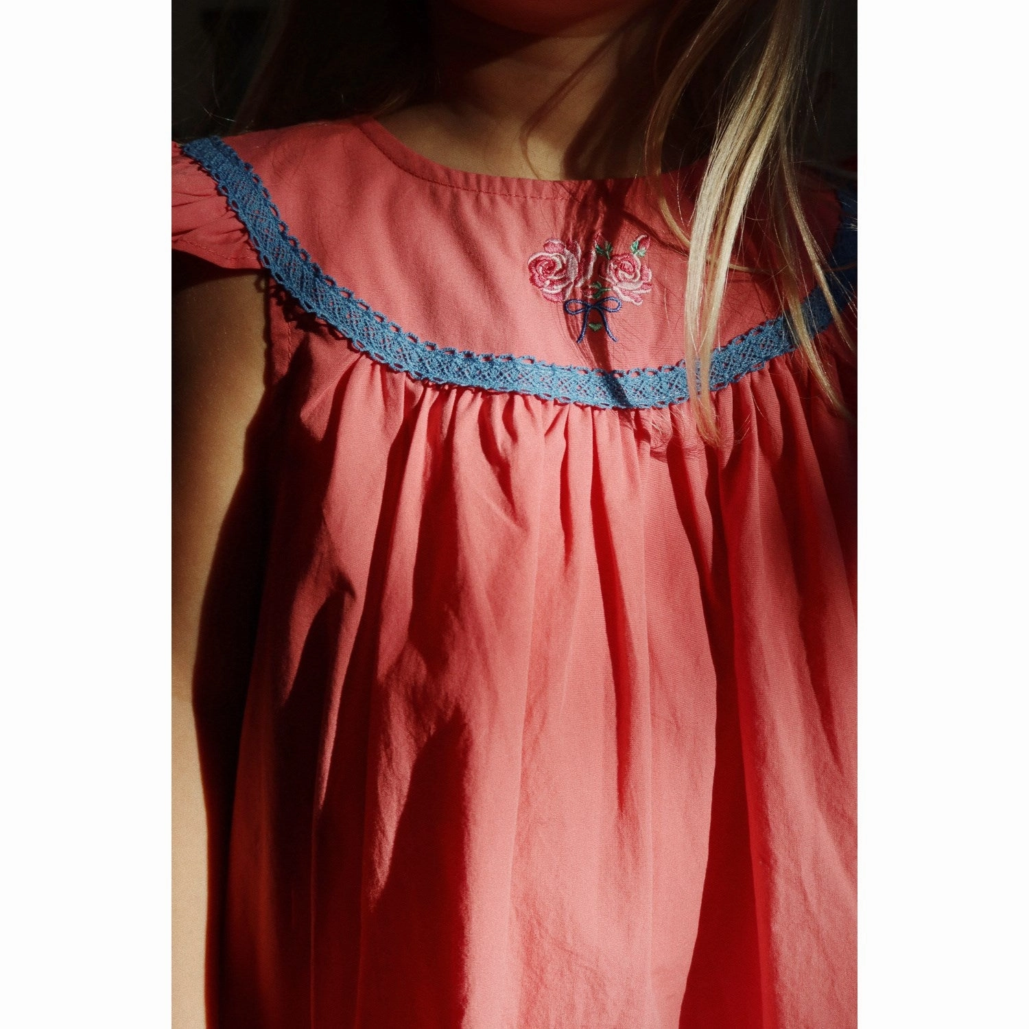 Timeless Konges Sljd Strawberry Ice Nella Dress GOTS