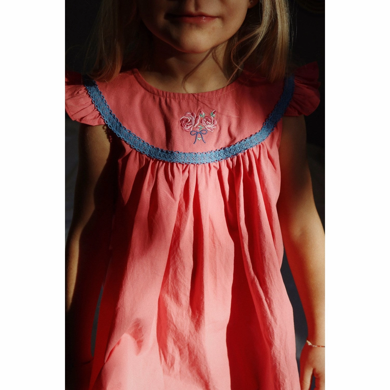 Timeless Konges Sljd Strawberry Ice Nella Dress GOTS