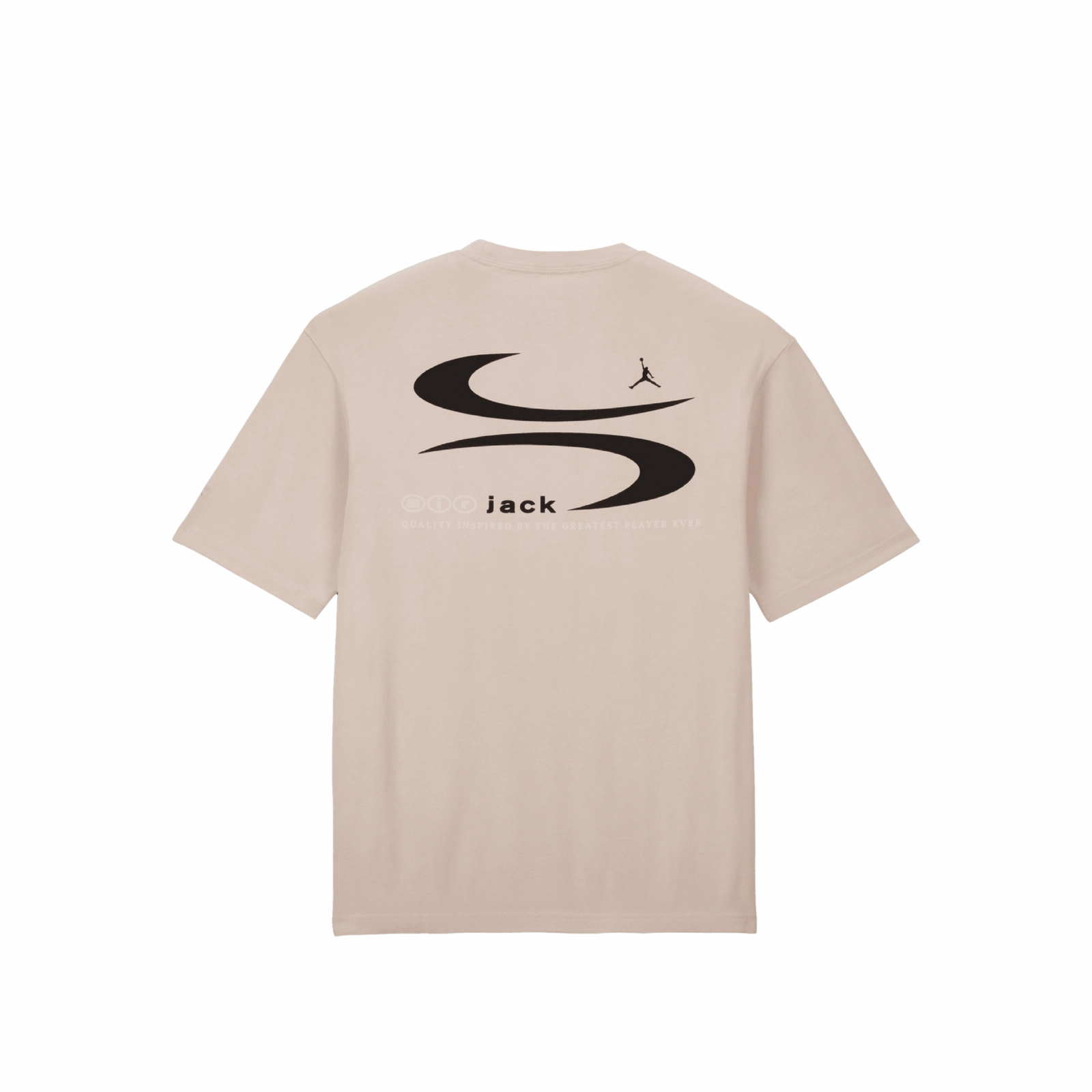 Timeless luxury Jordan x Travis Scott Logo Tee Sail
