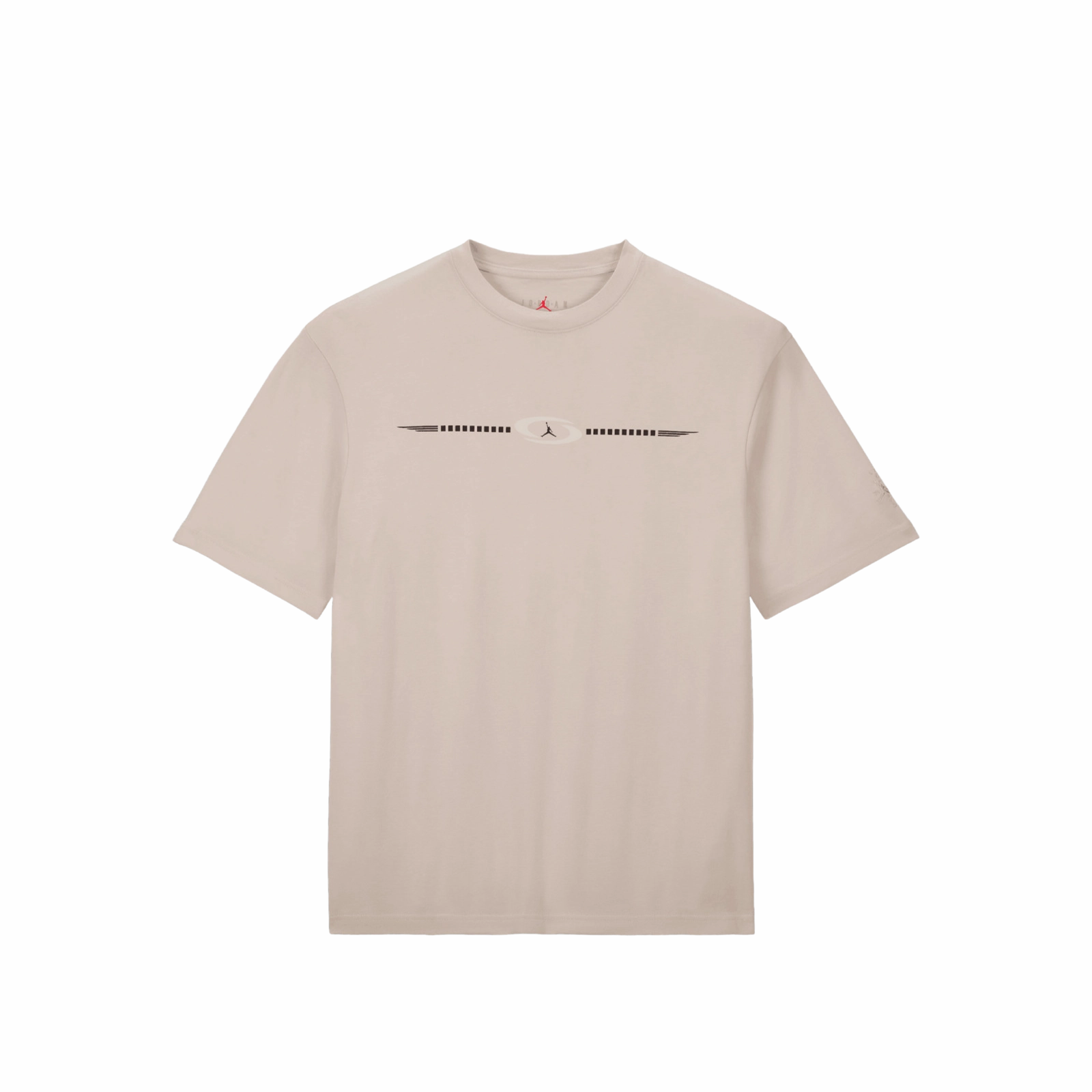 Timeless luxury Jordan x Travis Scott Logo Tee Sail Luxury details