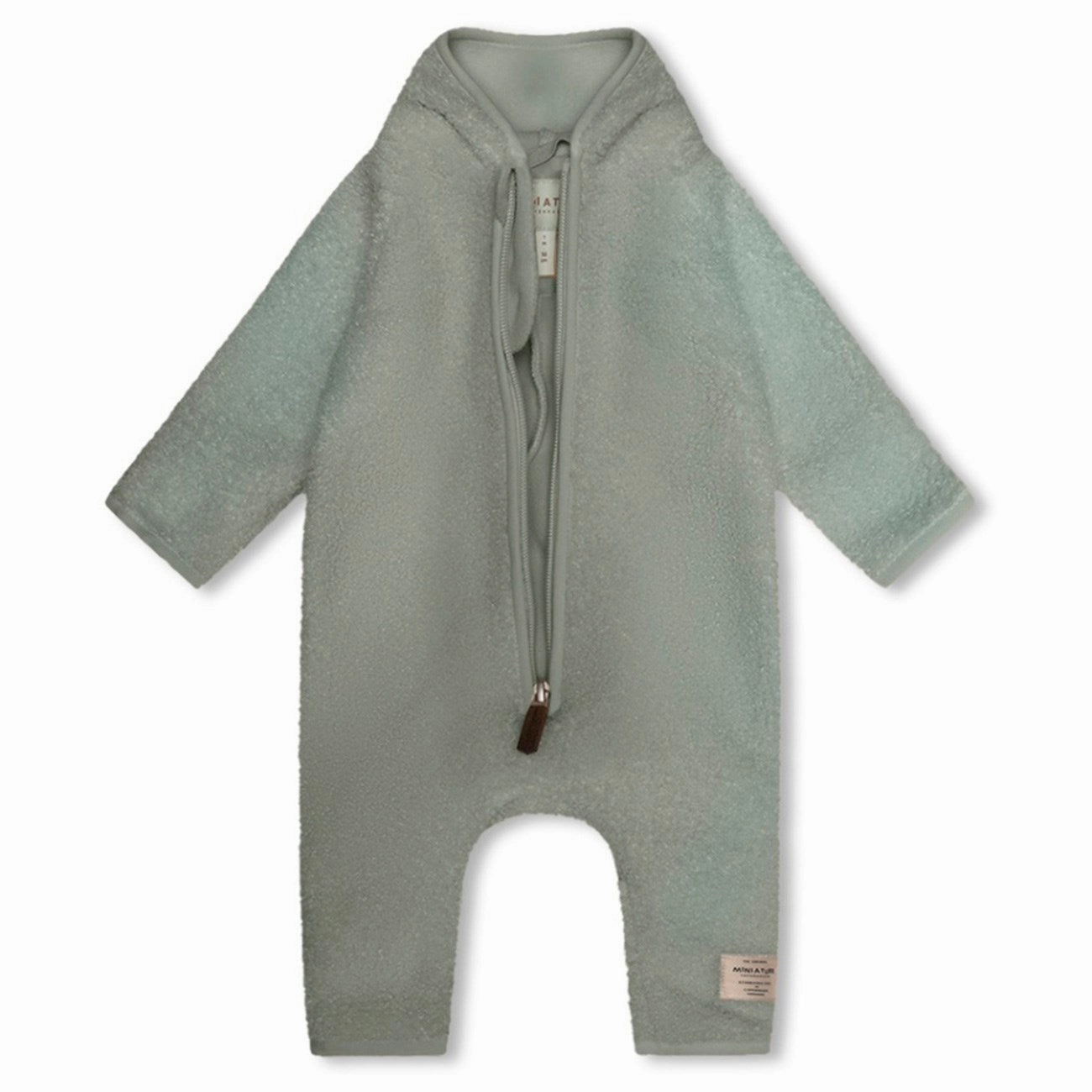 Timeless Mini A ture Pale Green Adel Teddy Fleece Full suit