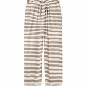 Timeless Name It Mocha Meringue W. Bright White Nkfsuraja Straight Pants Noos Craftsmanship