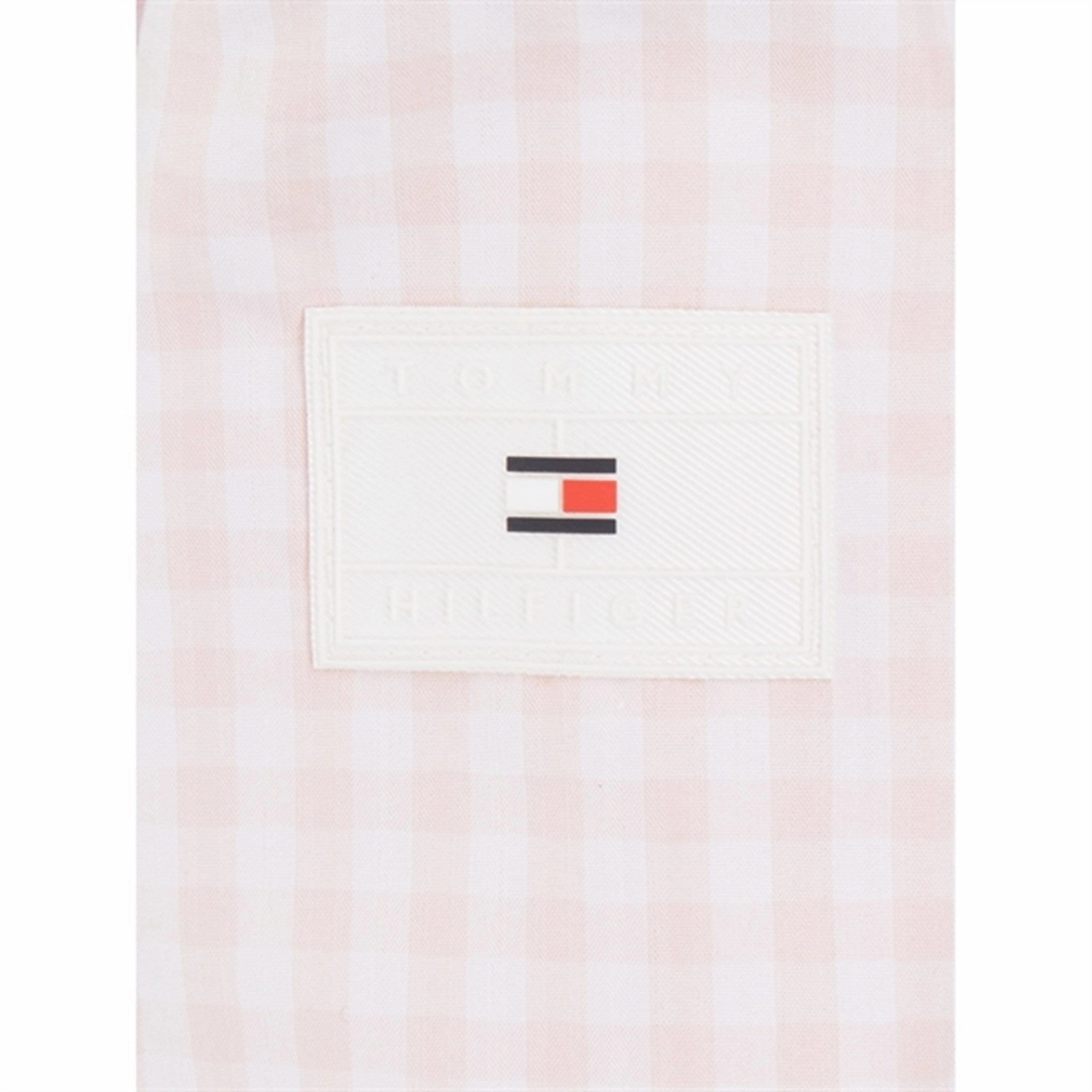 Tommy Hilfiger Baby Reversible Gingham Jacket White / Pink Check Fleece