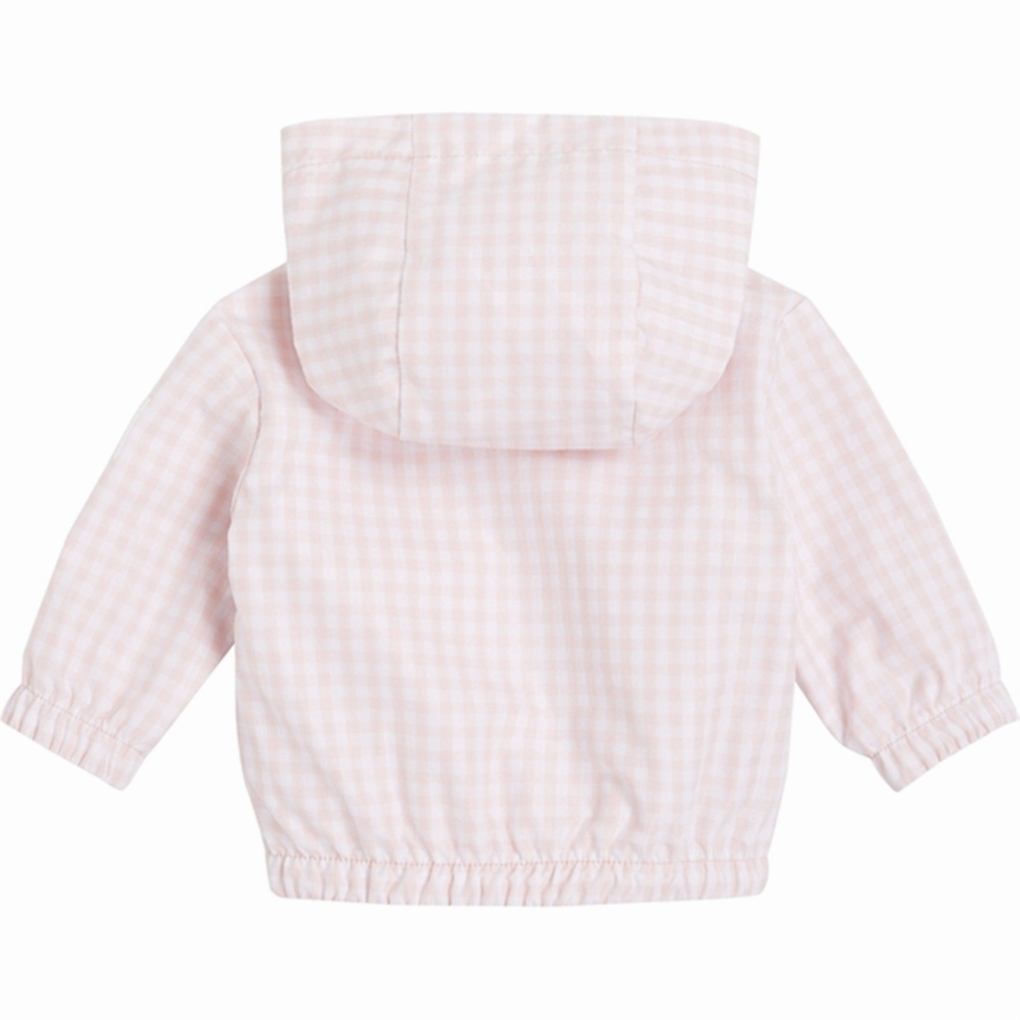 Tommy Hilfiger Baby Reversible Gingham Jacket White / Pink Check Fleece