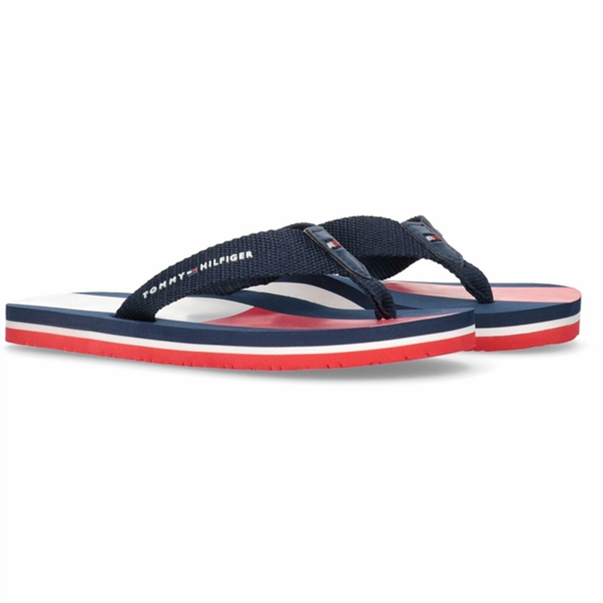Tommy Hilfiger Flag Flip Flop Blue Wedding shoes