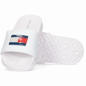 Tommy Hilfiger Flag Pool Slide White Collectible shoes Collectible shoes