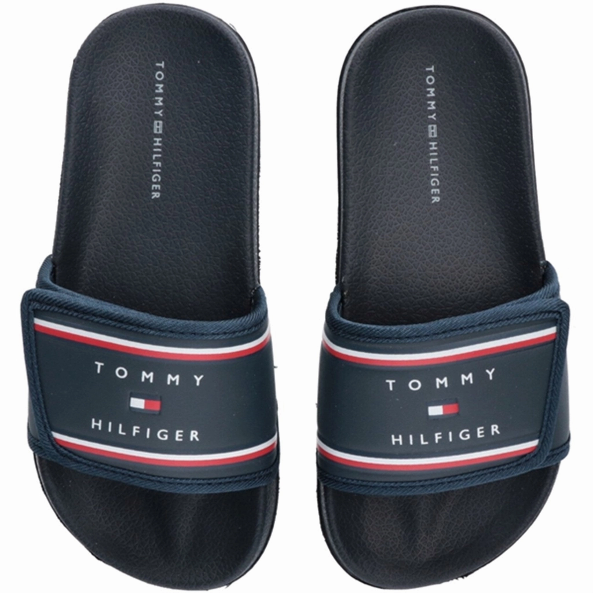 Tommy Hilfiger Maxi Velcro Pool Slide Blue Lightweight shoes