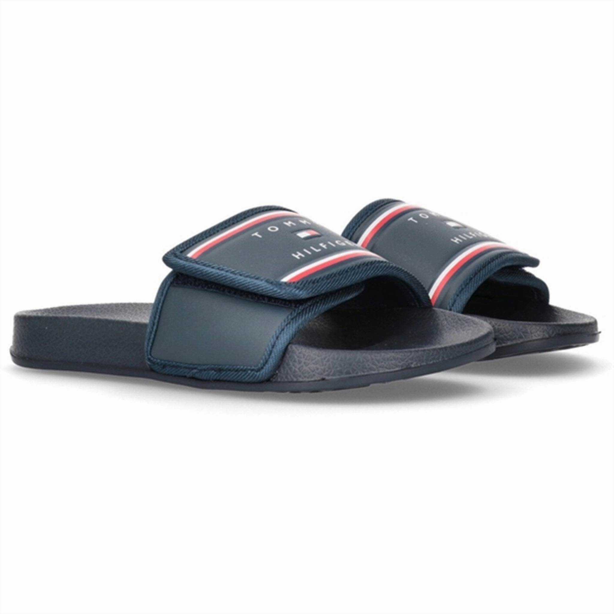 Tommy Hilfiger Maxi Velcro Pool Slide Blue Lightweight shoes