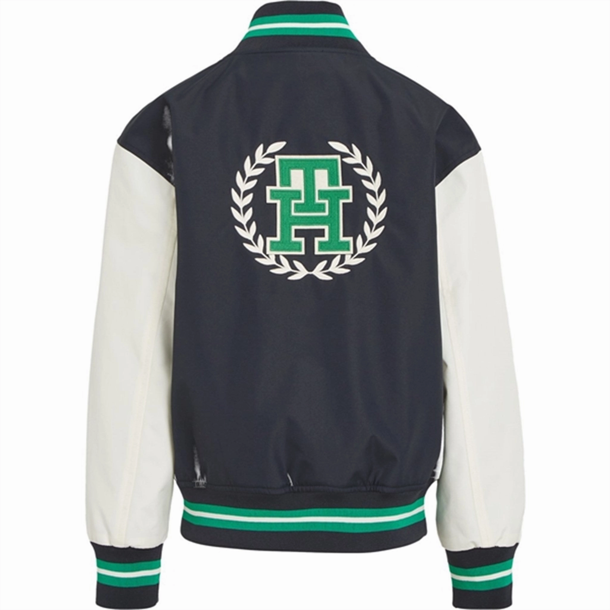 Tommy Hilfiger Varsity Jacket Desert Sky Patch