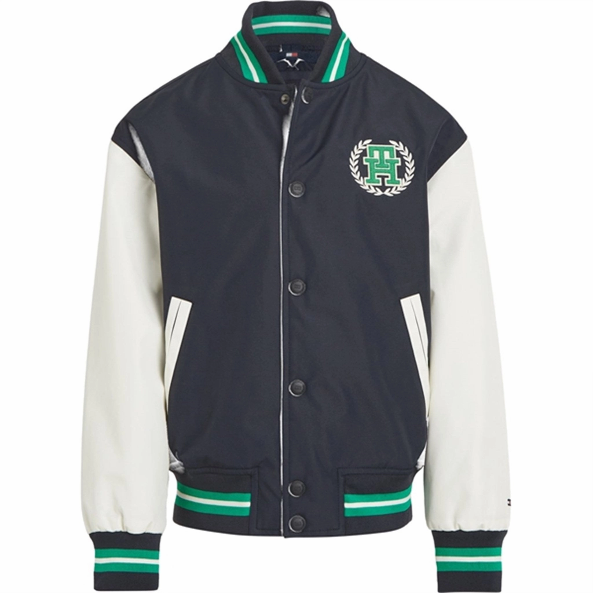 Tommy Hilfiger Varsity Jacket Desert Sky Patch Exceptional
