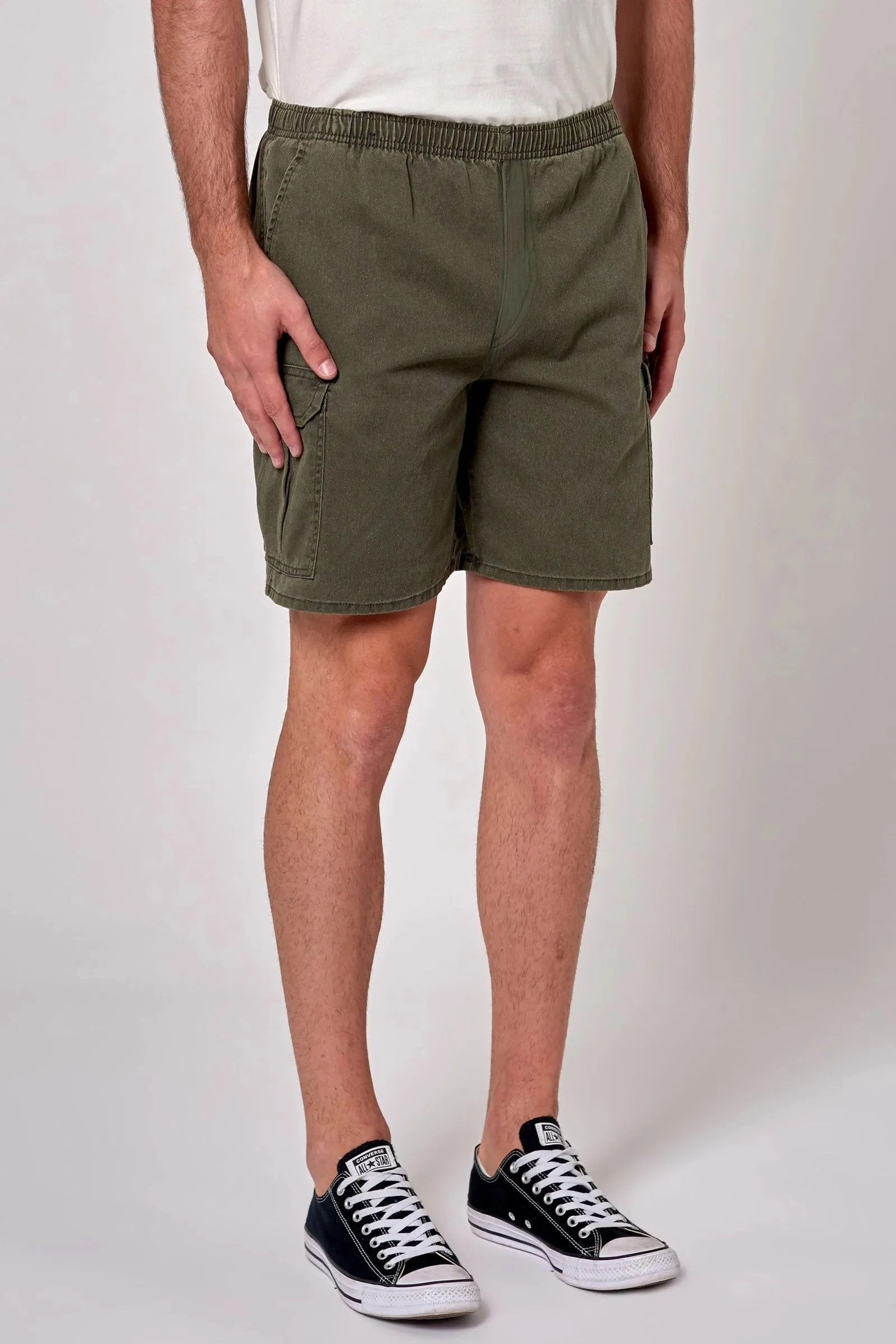 Tradie Cargo Short Faded Army sale for men
