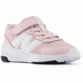 Trail shoes New Balance Rose Sugar New Balance FreshFoam 578 Kids Bungee Lace With Top Strap Everyday shoes