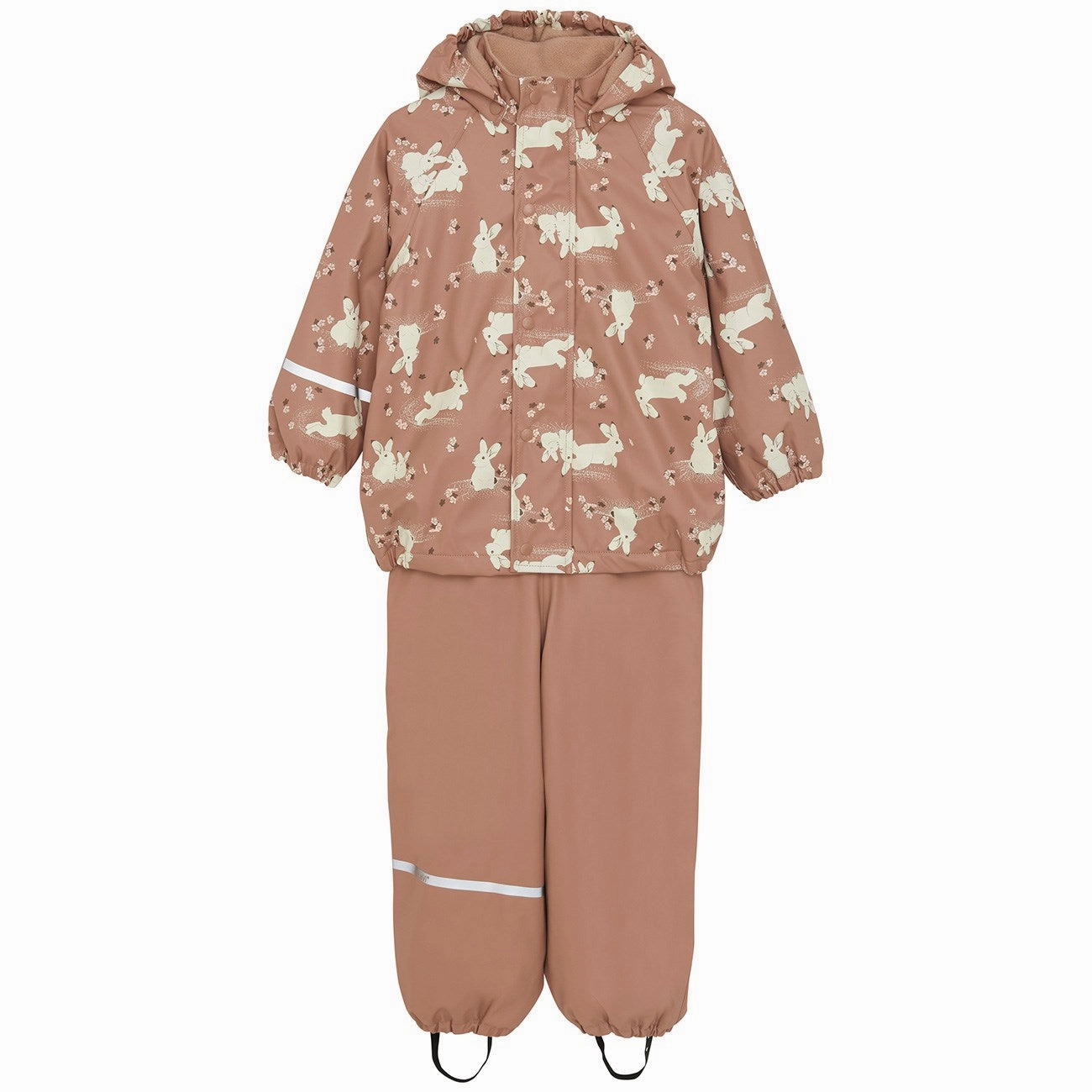 Trailblazer CeLaVi Tawny Brown Rain Suit - Aop, w. Fleece lining Prestige